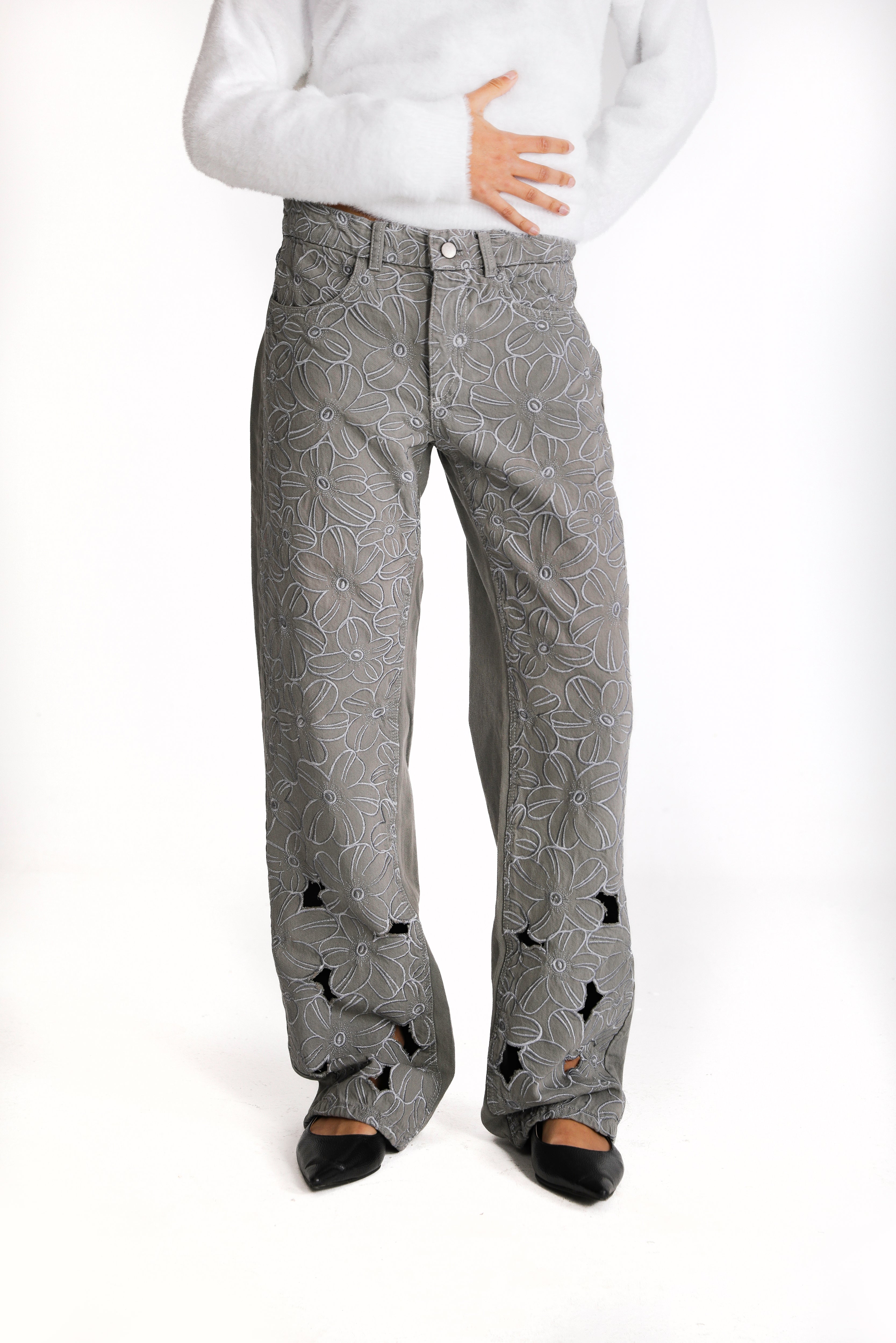 Hel Embroidered Jeans