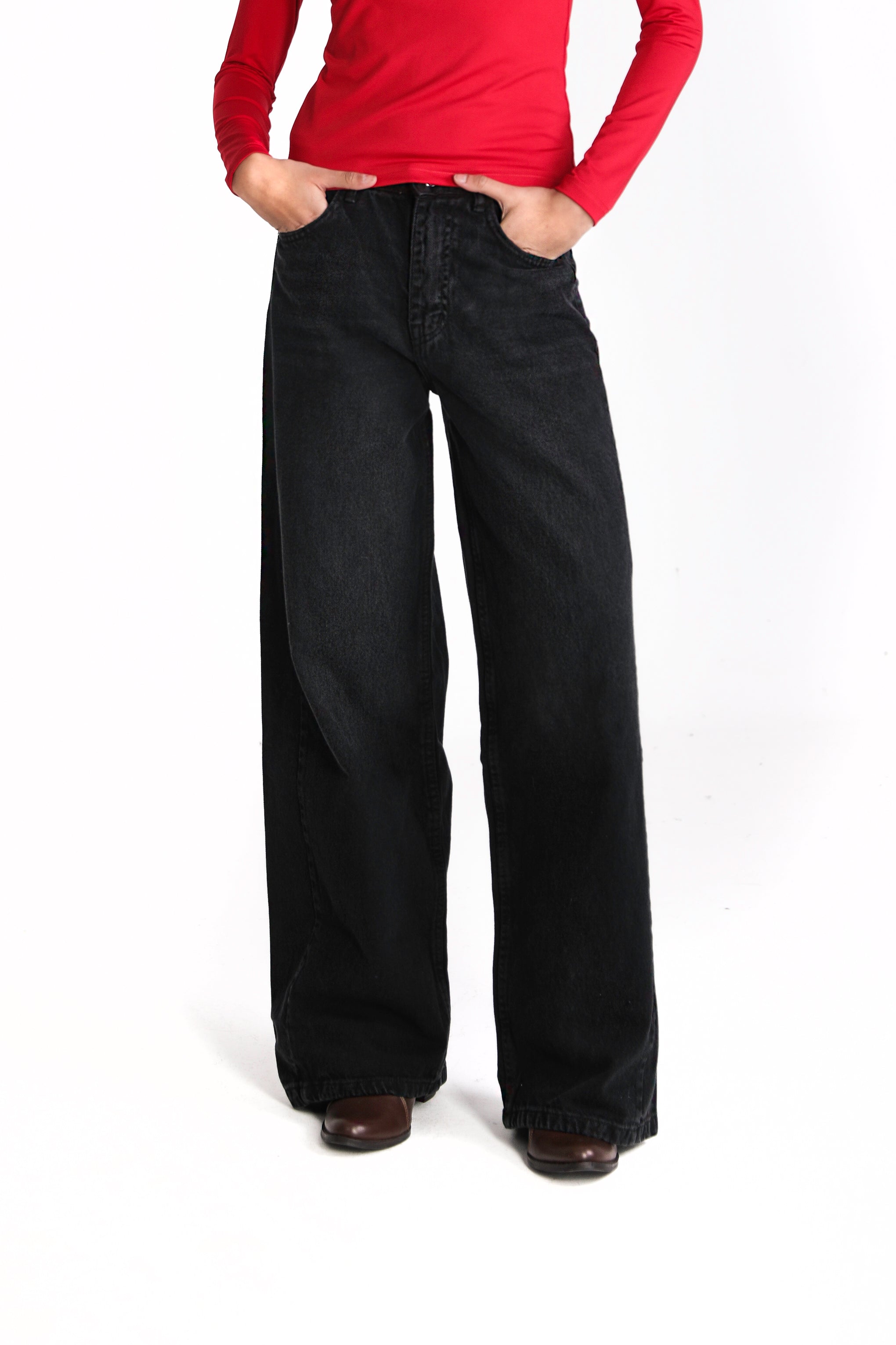 Wide-Leg Denim