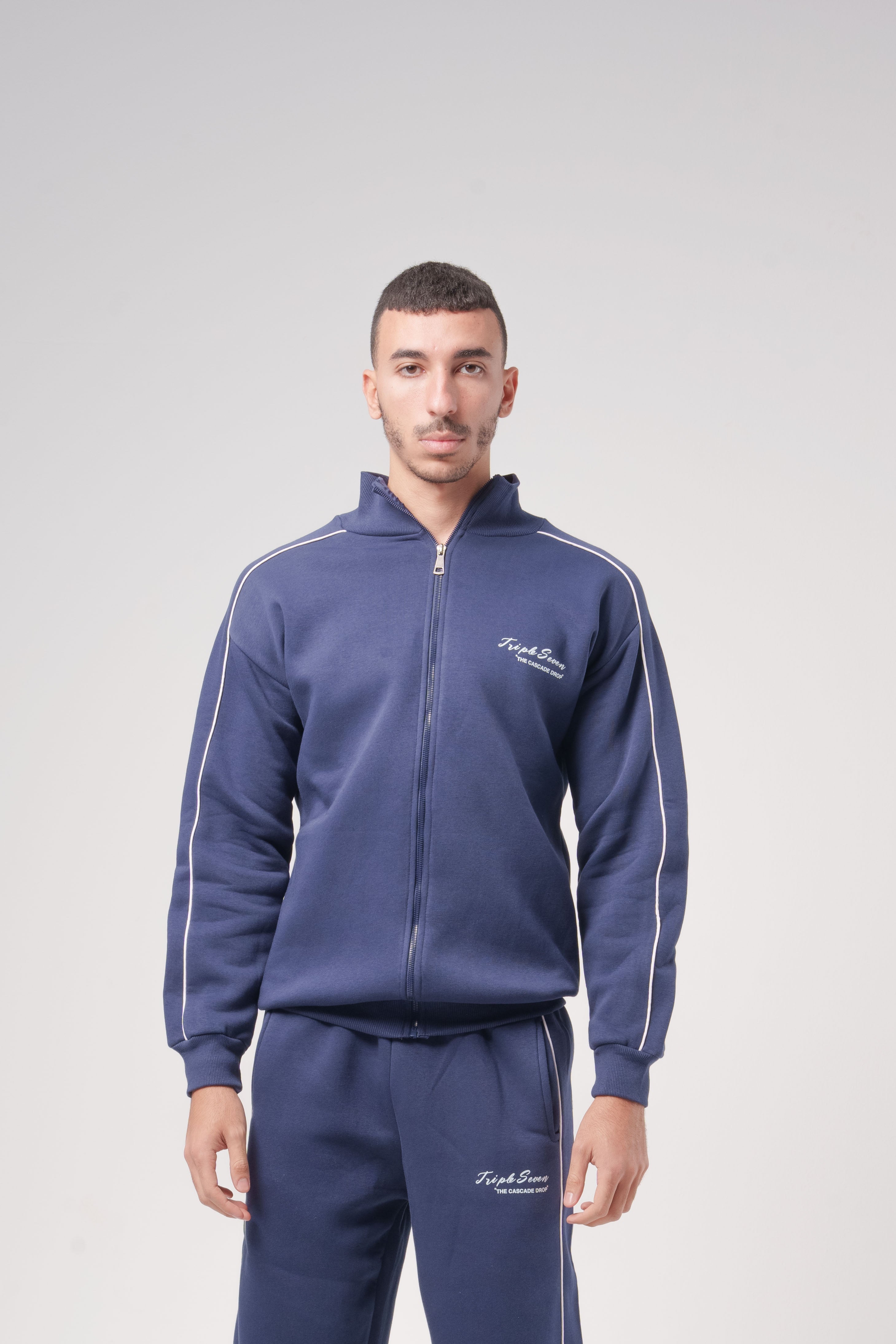 Retro Revival Zipper Sweatshirt