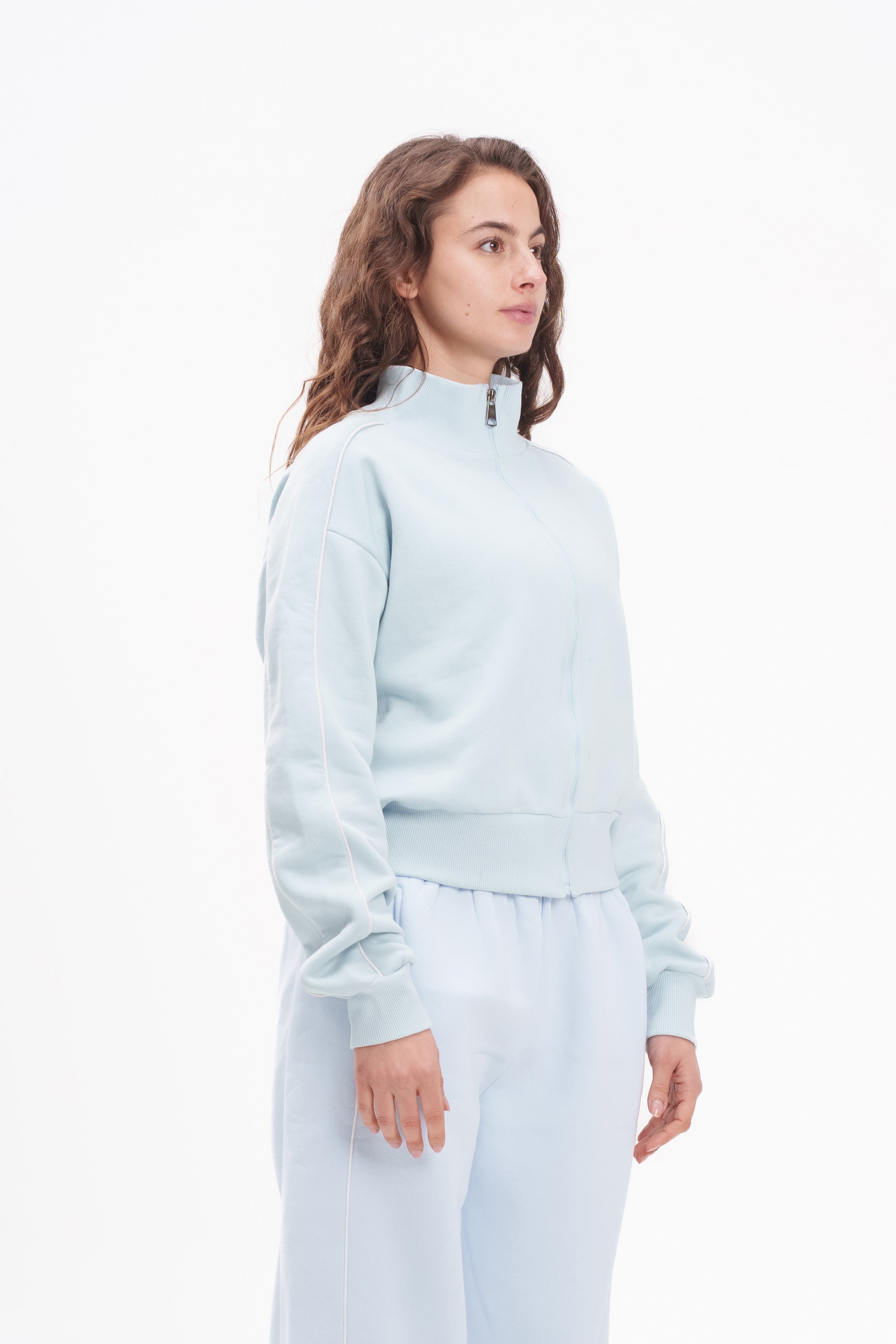 Retro Revival Zipper Sweatshirt