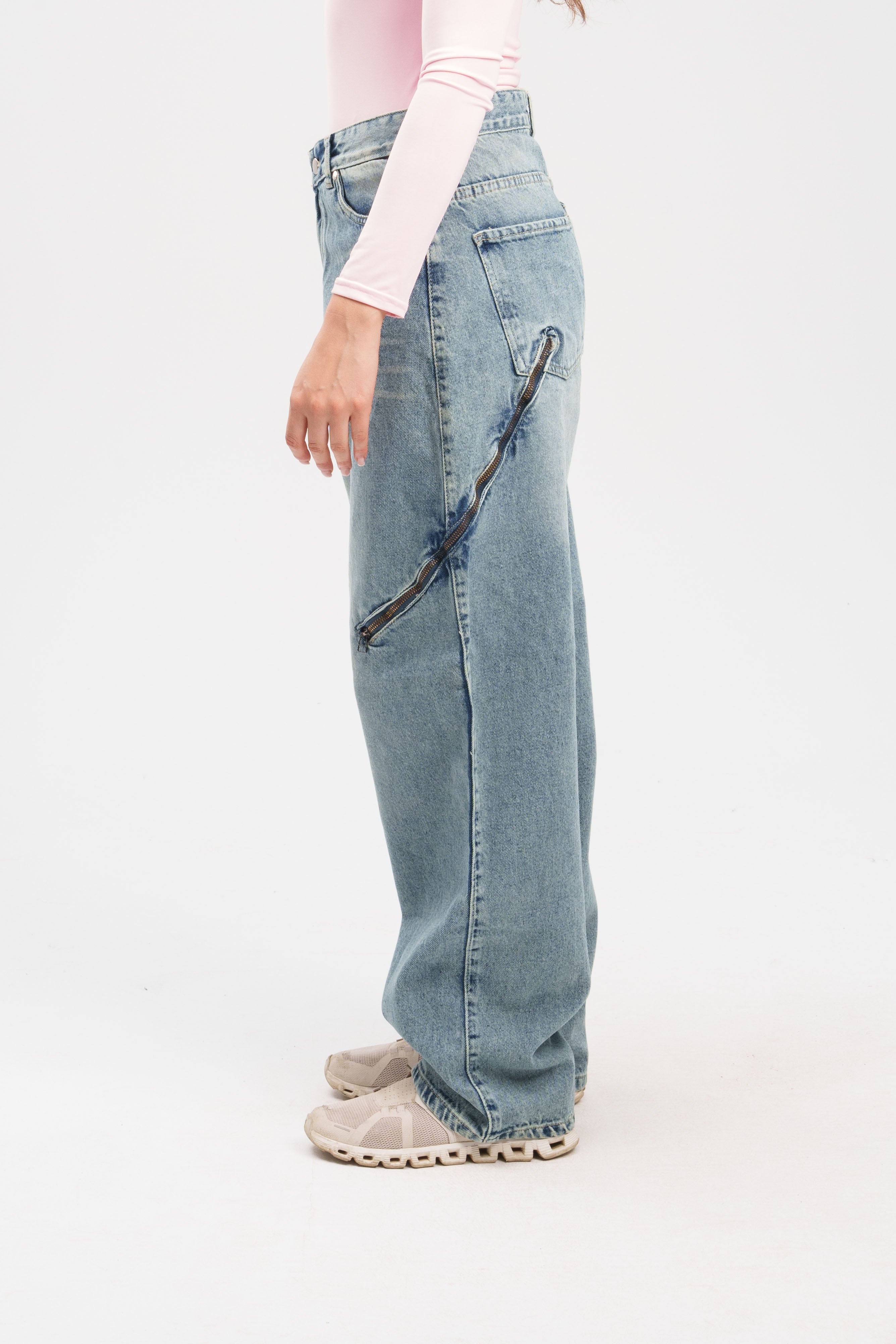 Baggiest Zip Denim