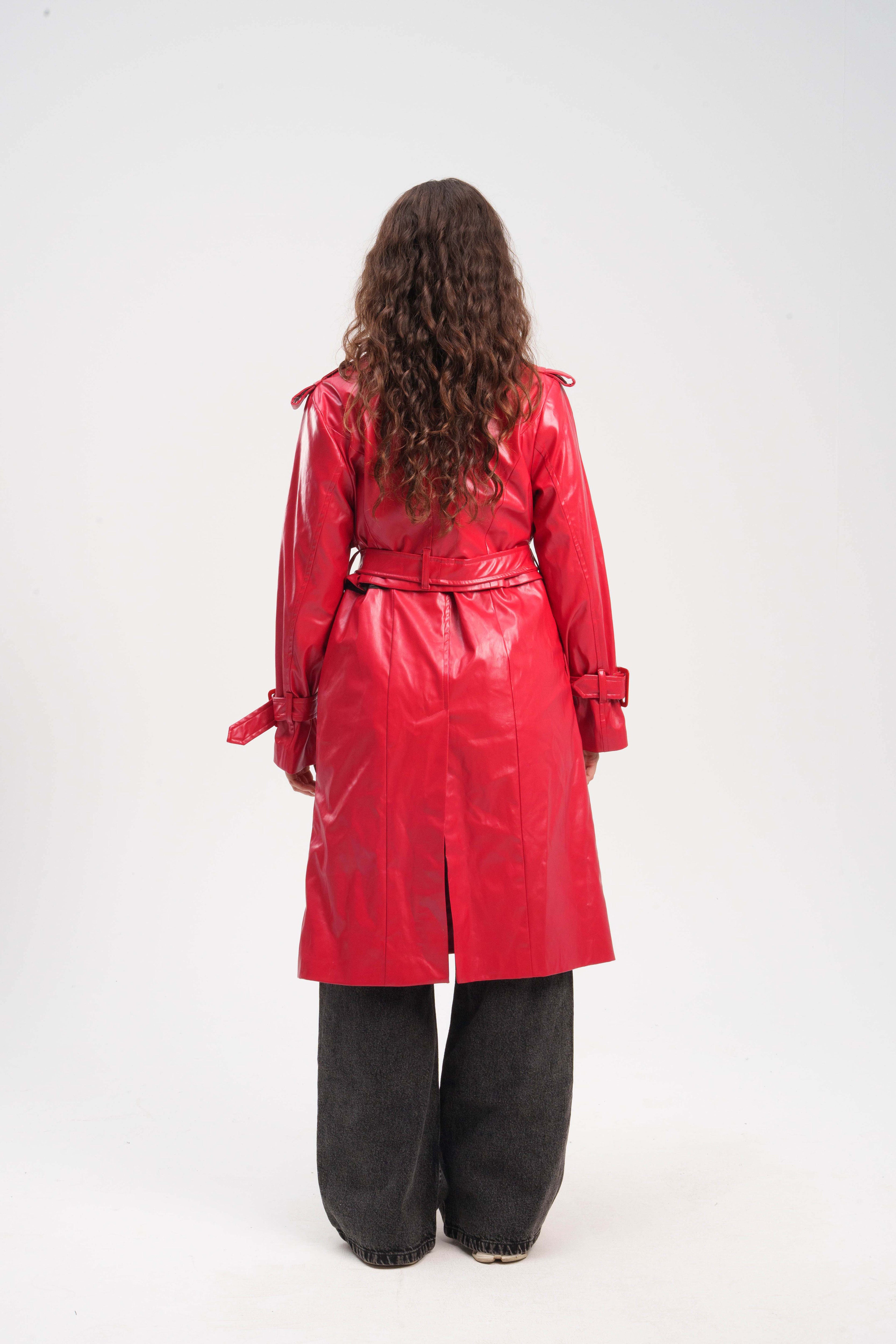 2-in-1 Leather Coat