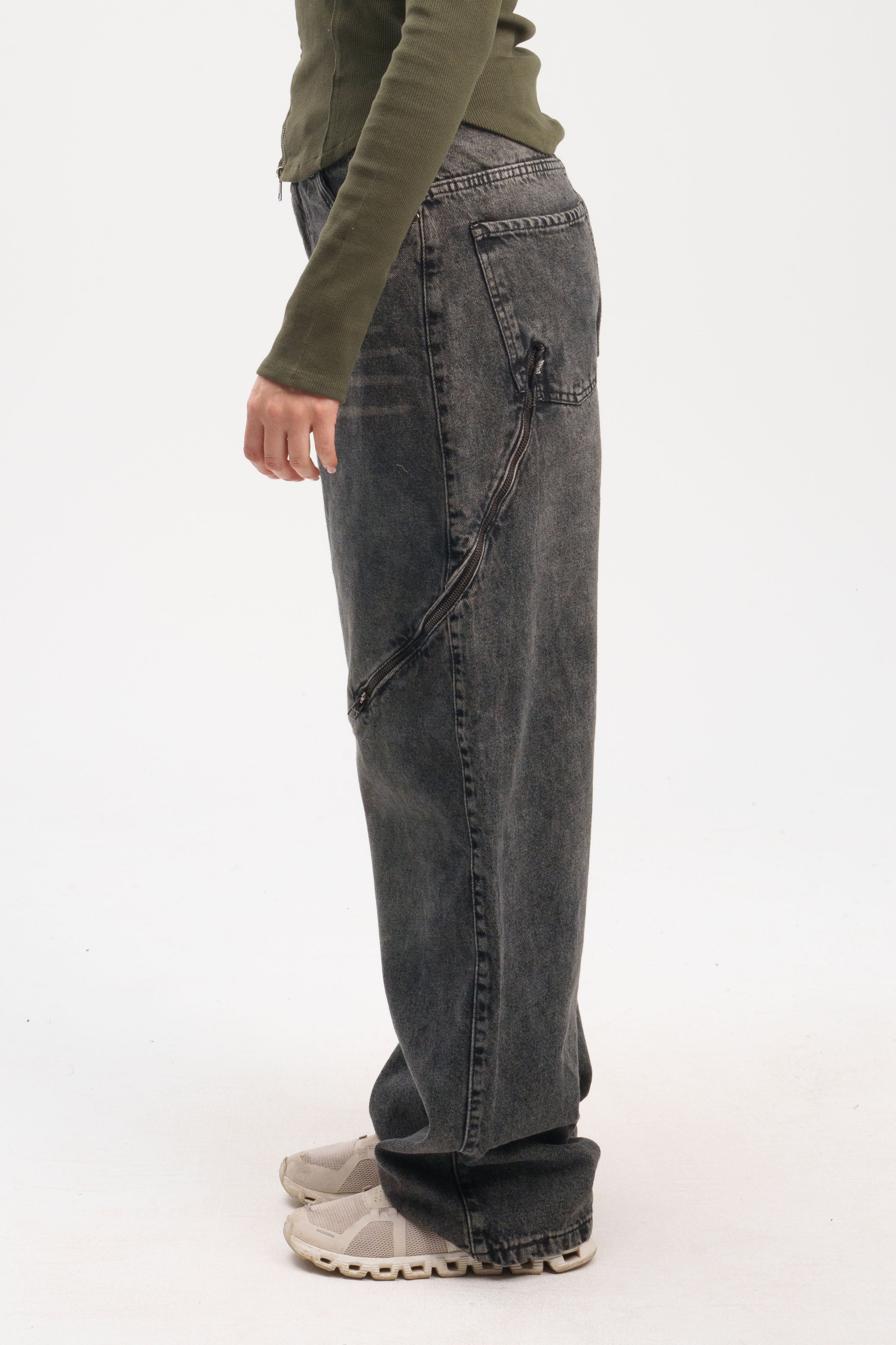Baggiest Zip Denim