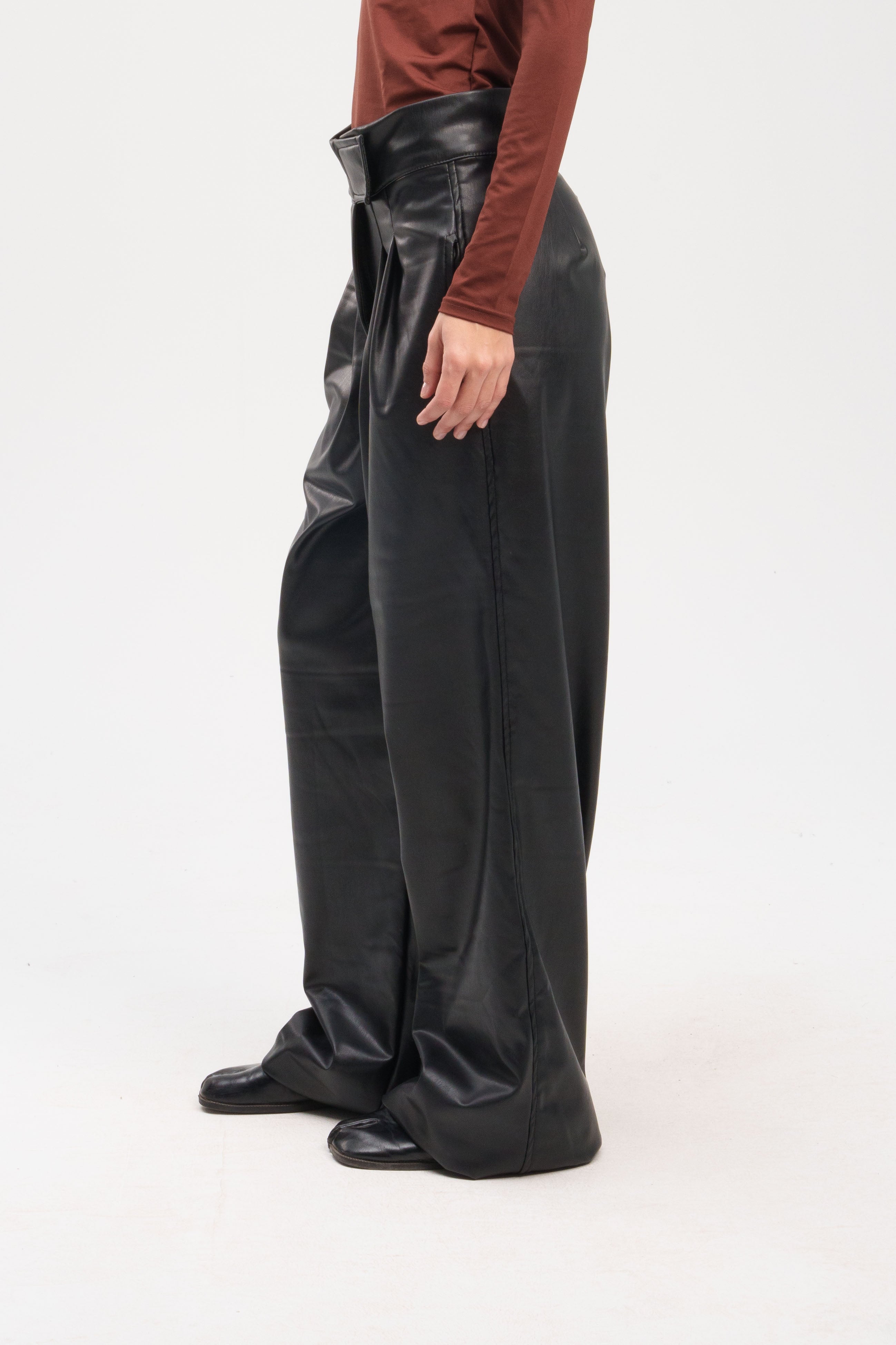 Tailored Leather Pants