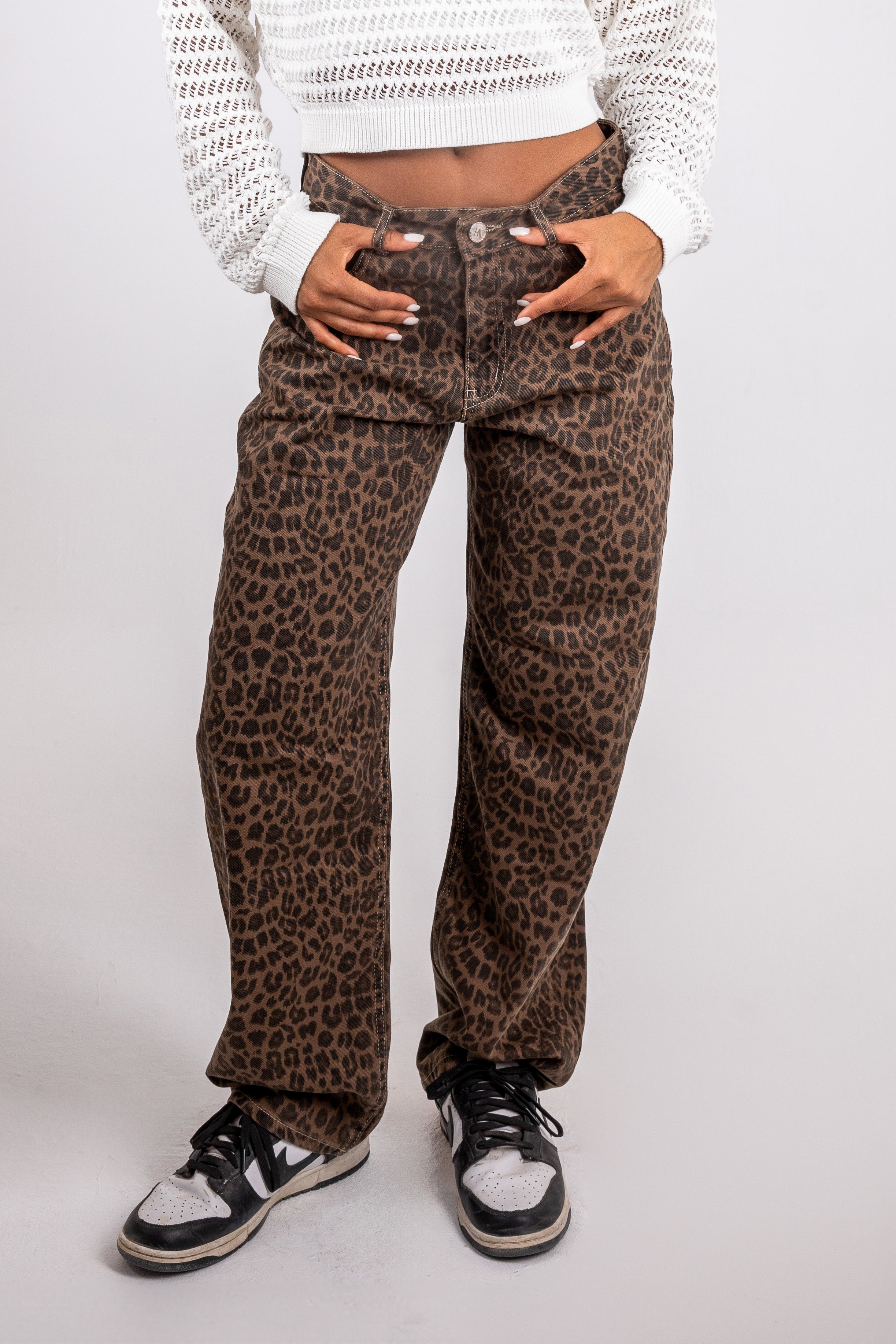 Leopard Denim
