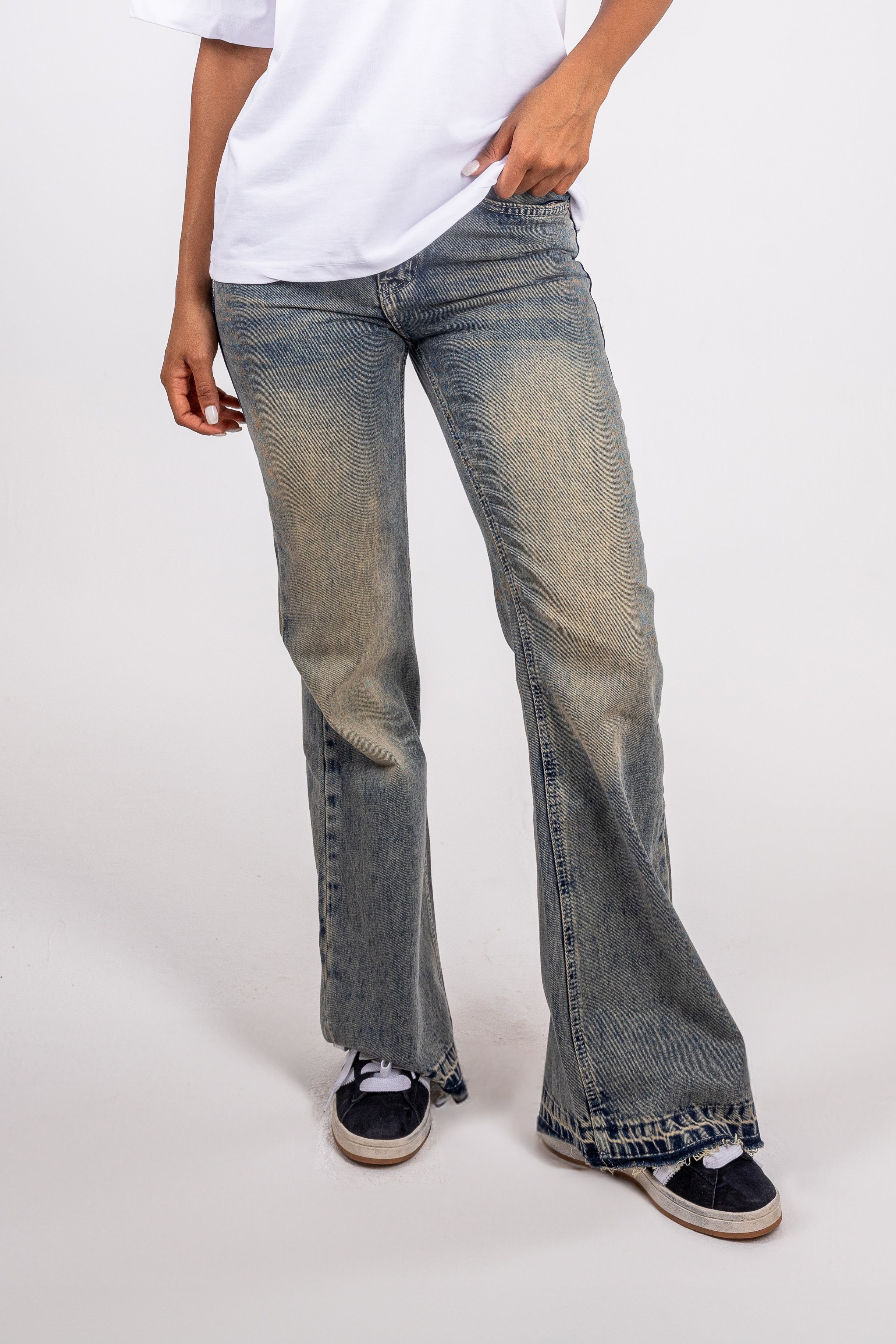 Straight Flare Denim