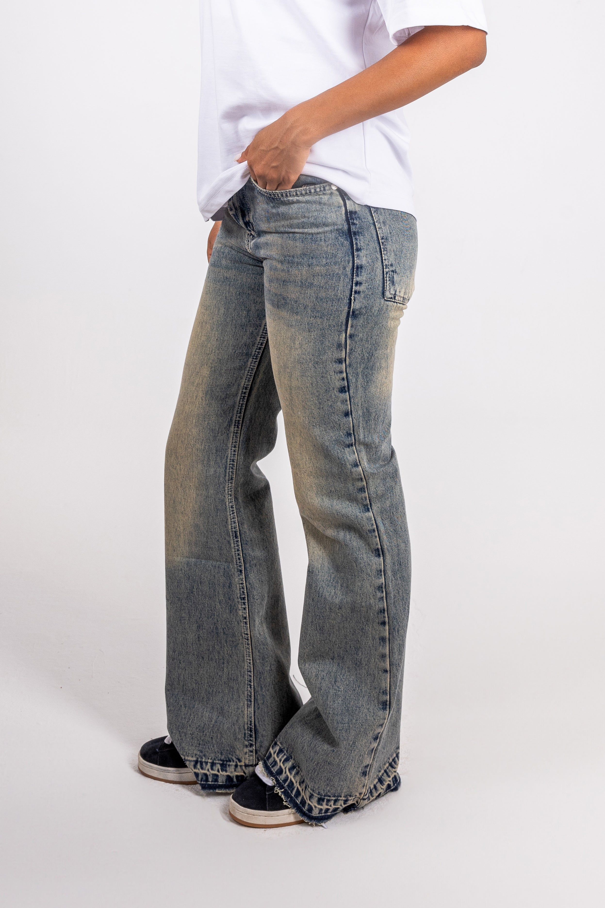 Straight Flare Denim