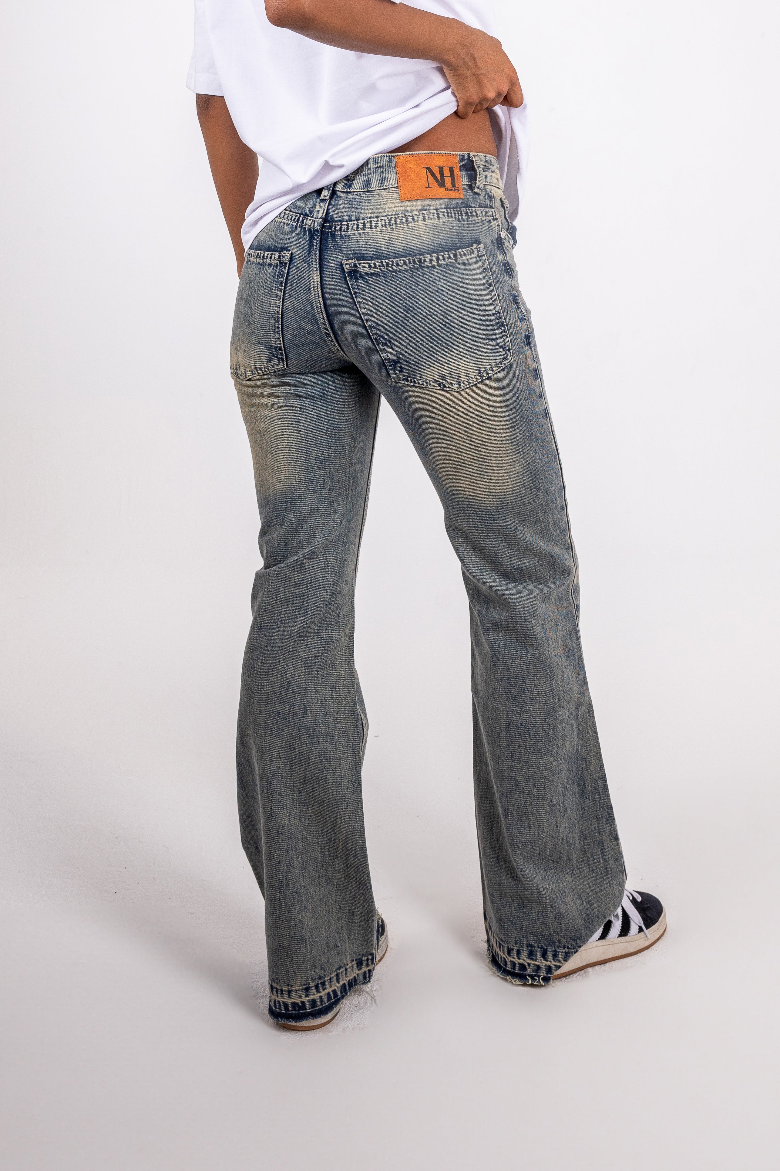 Straight Flare Denim