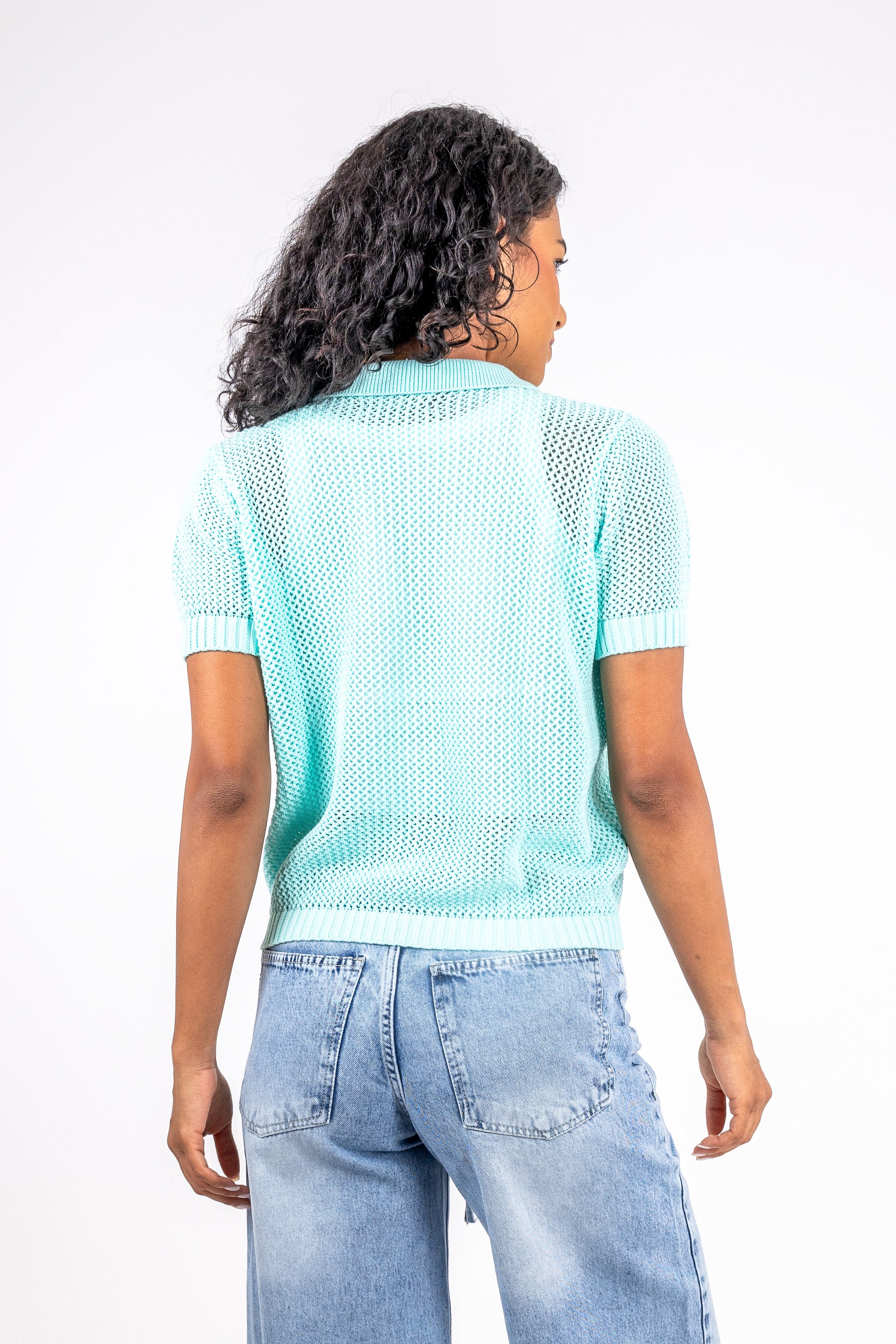 Women's Knitted Polo