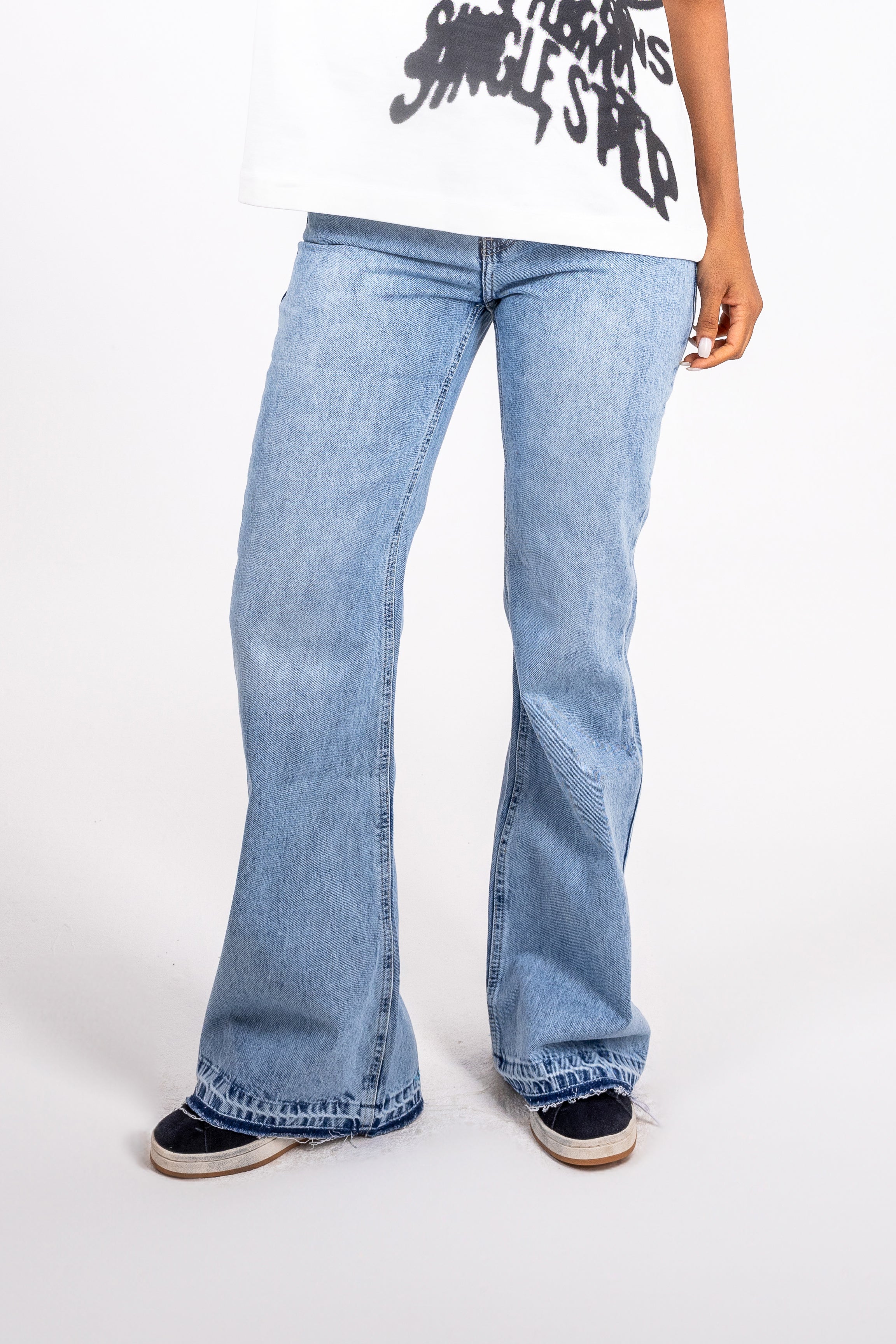 Straight Flare Denim