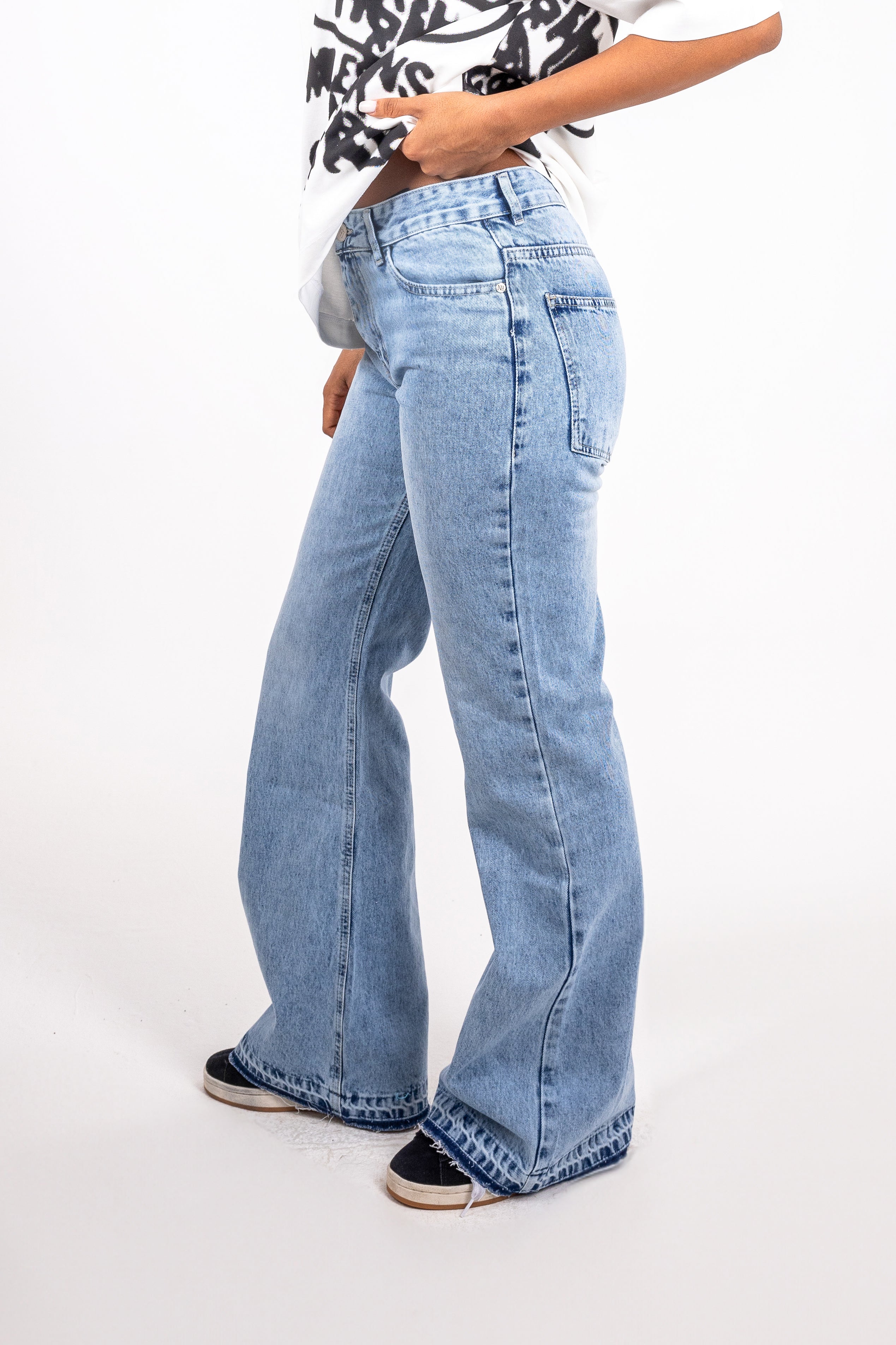 Straight Flare Denim