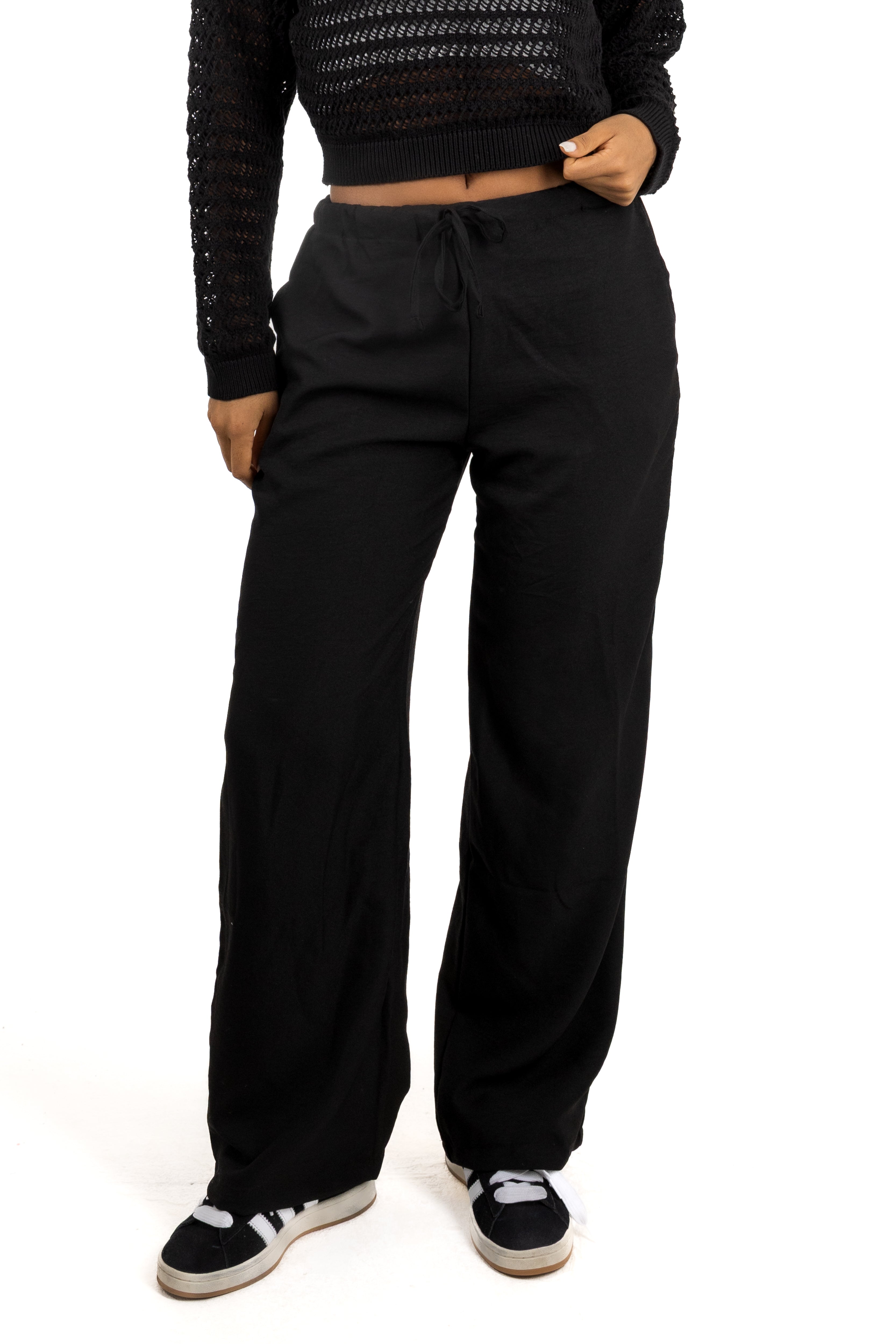 Linen Straight Trousers