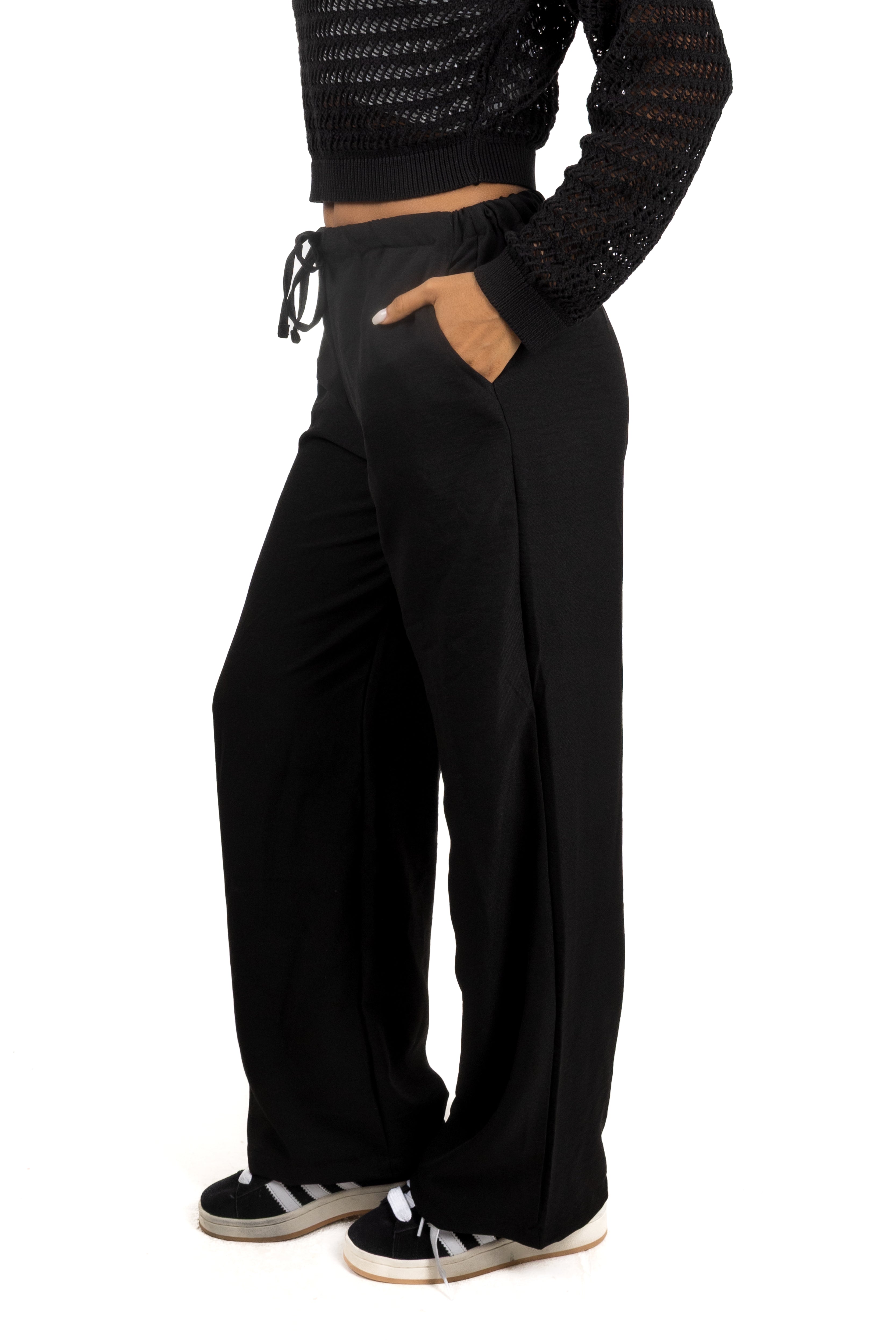 Linen Straight Trousers