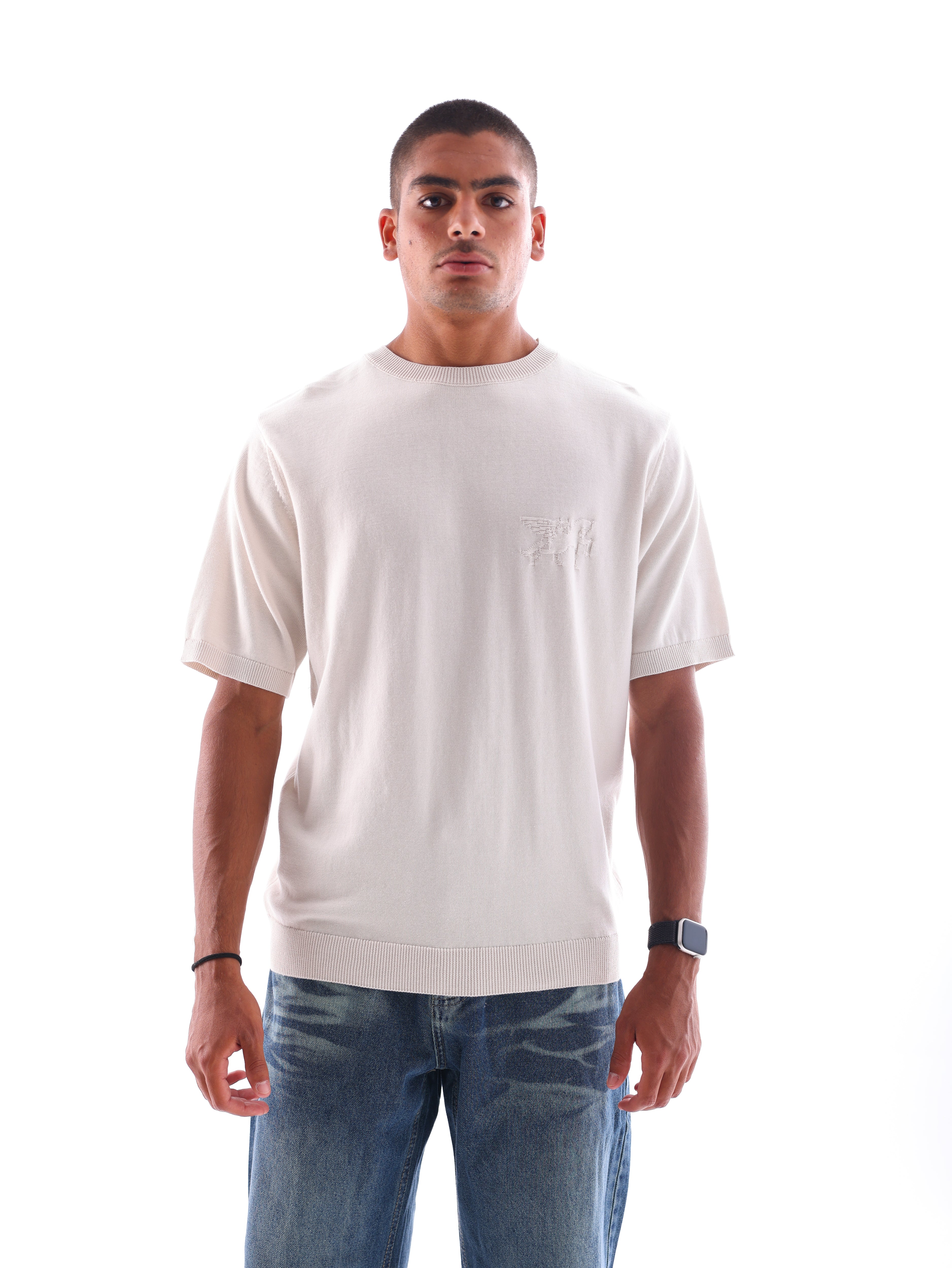 Round Knitted T-Shirt
