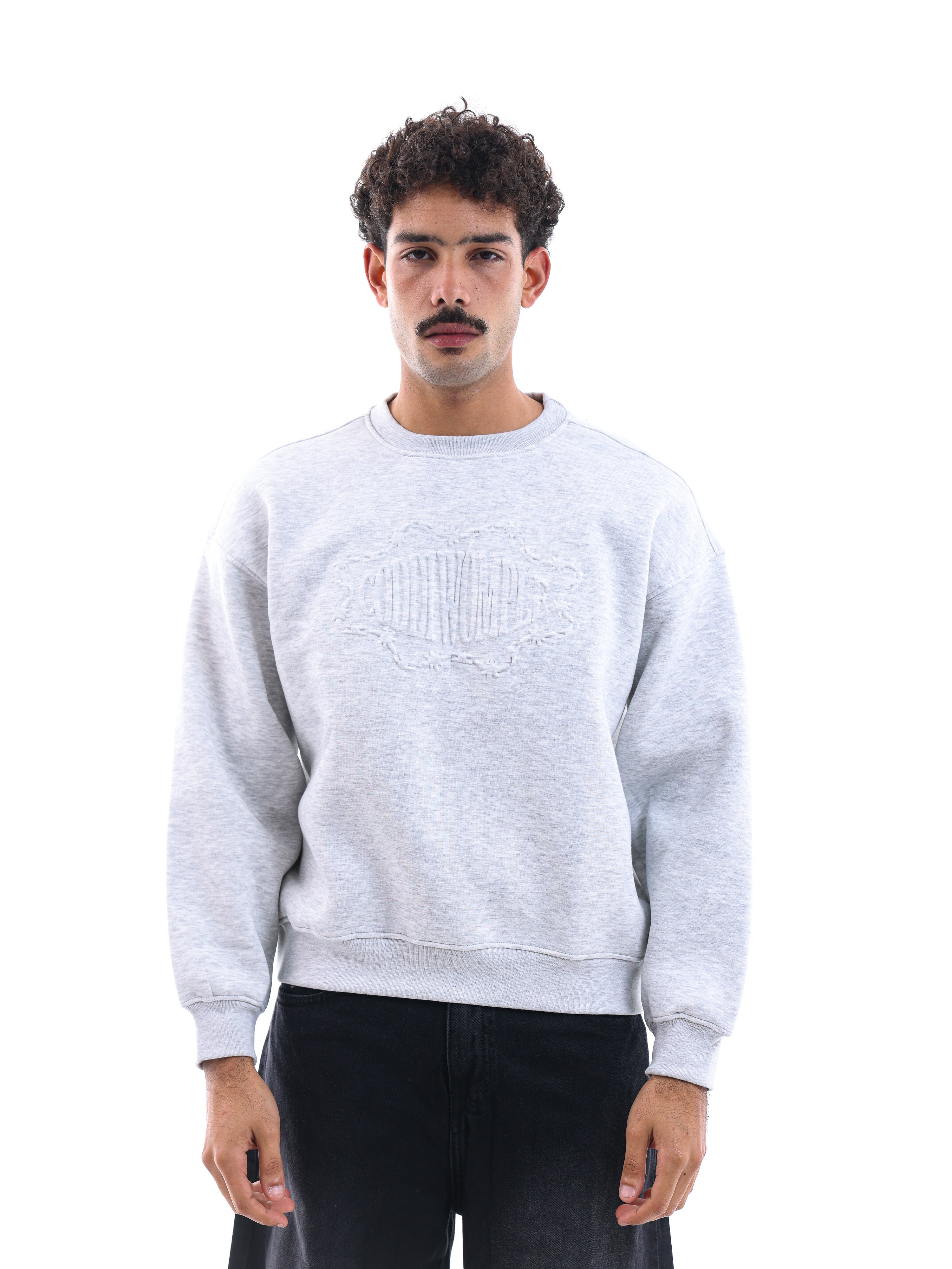 Embossed Sweatshirt