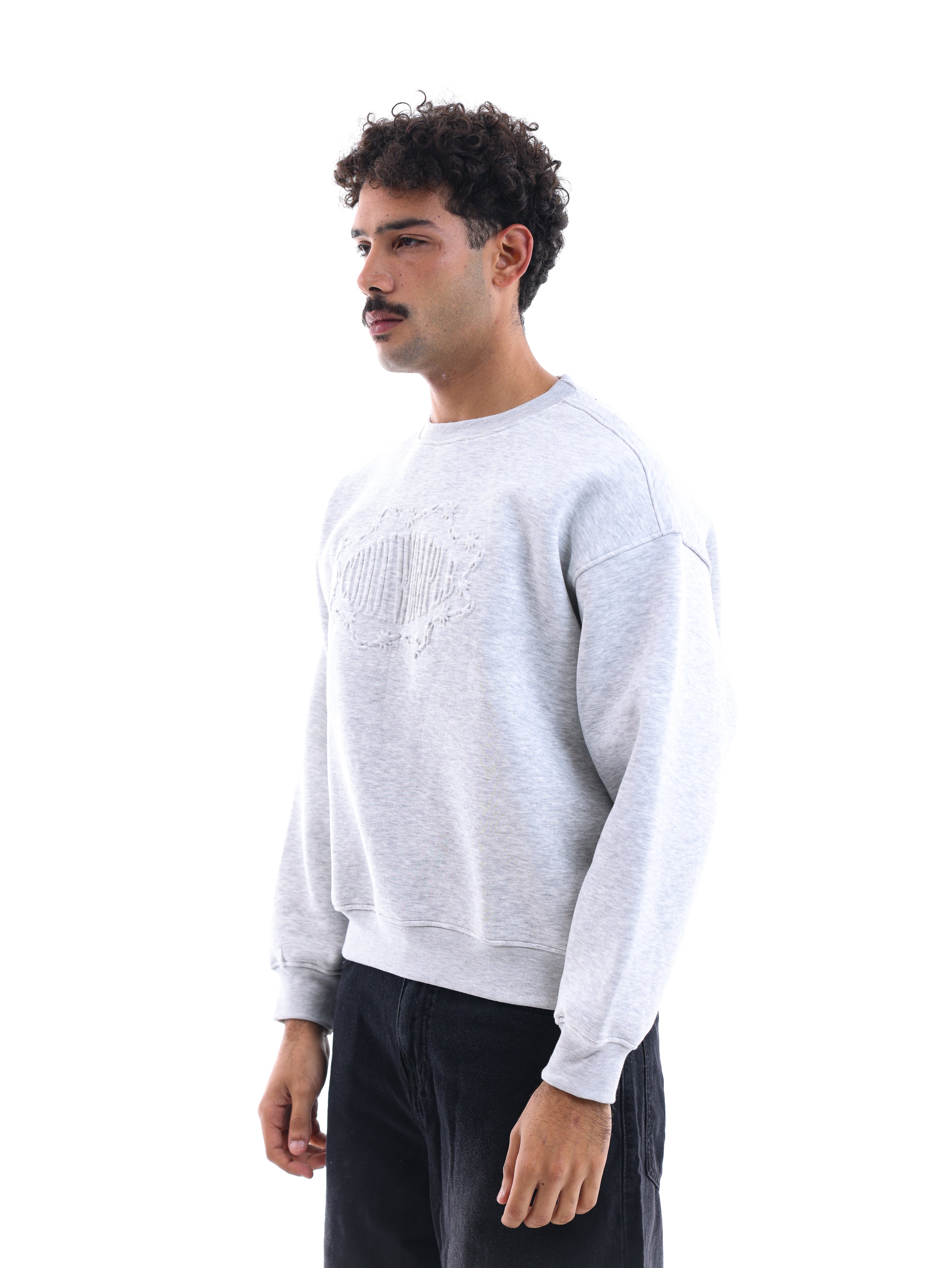 Embossed Sweatshirt