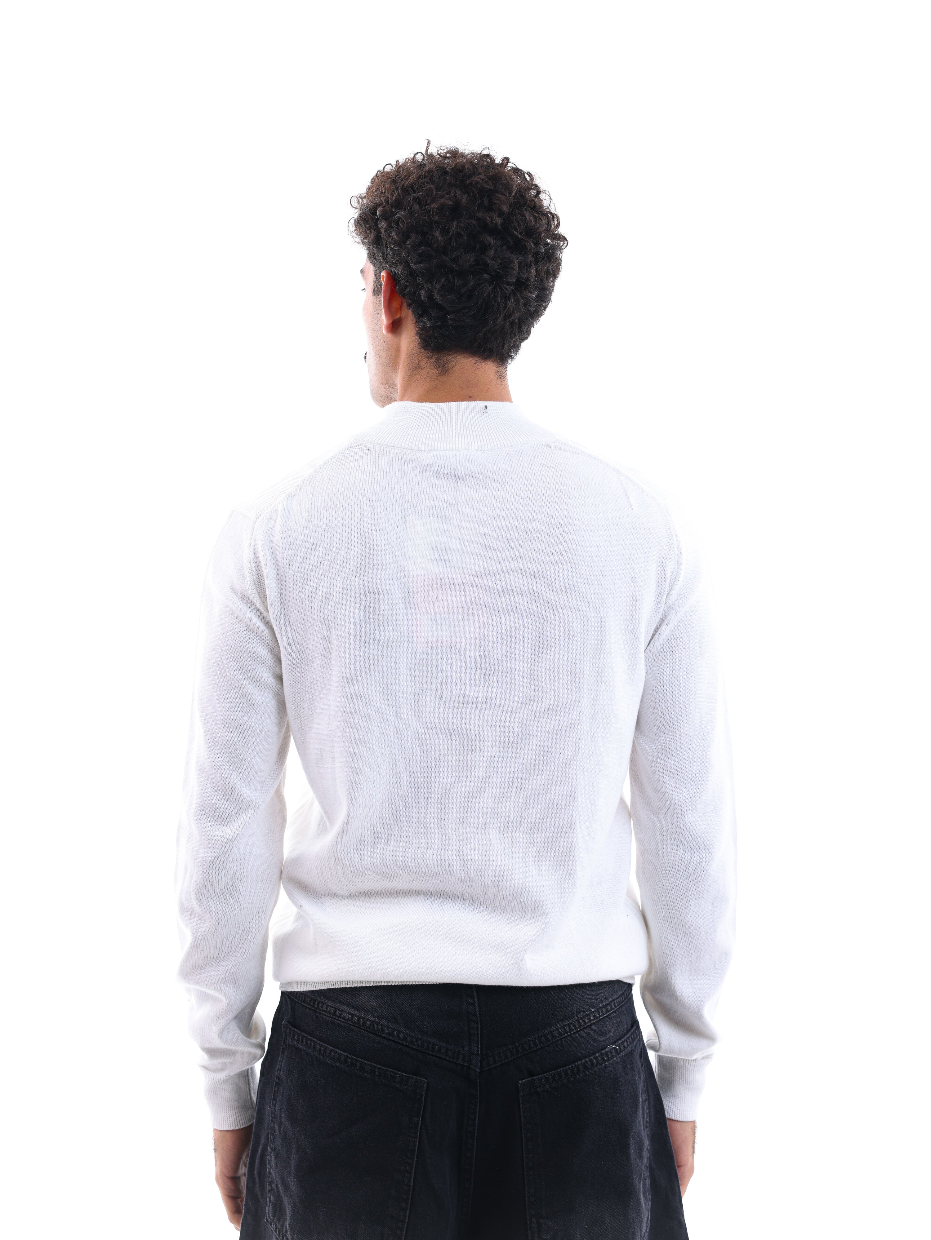 Quarter-Zip Knit Sweater