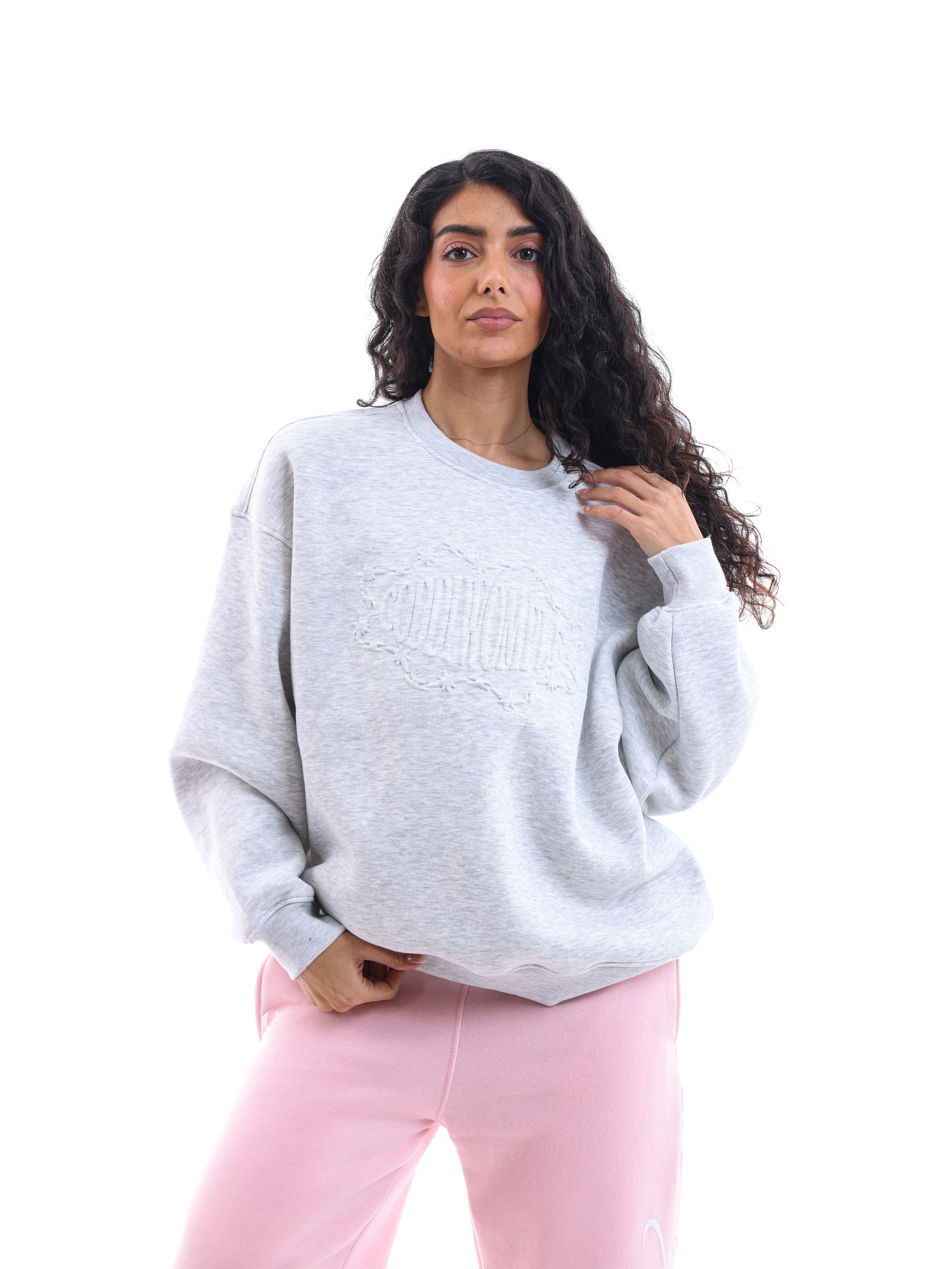 Embossed Sweatshirt