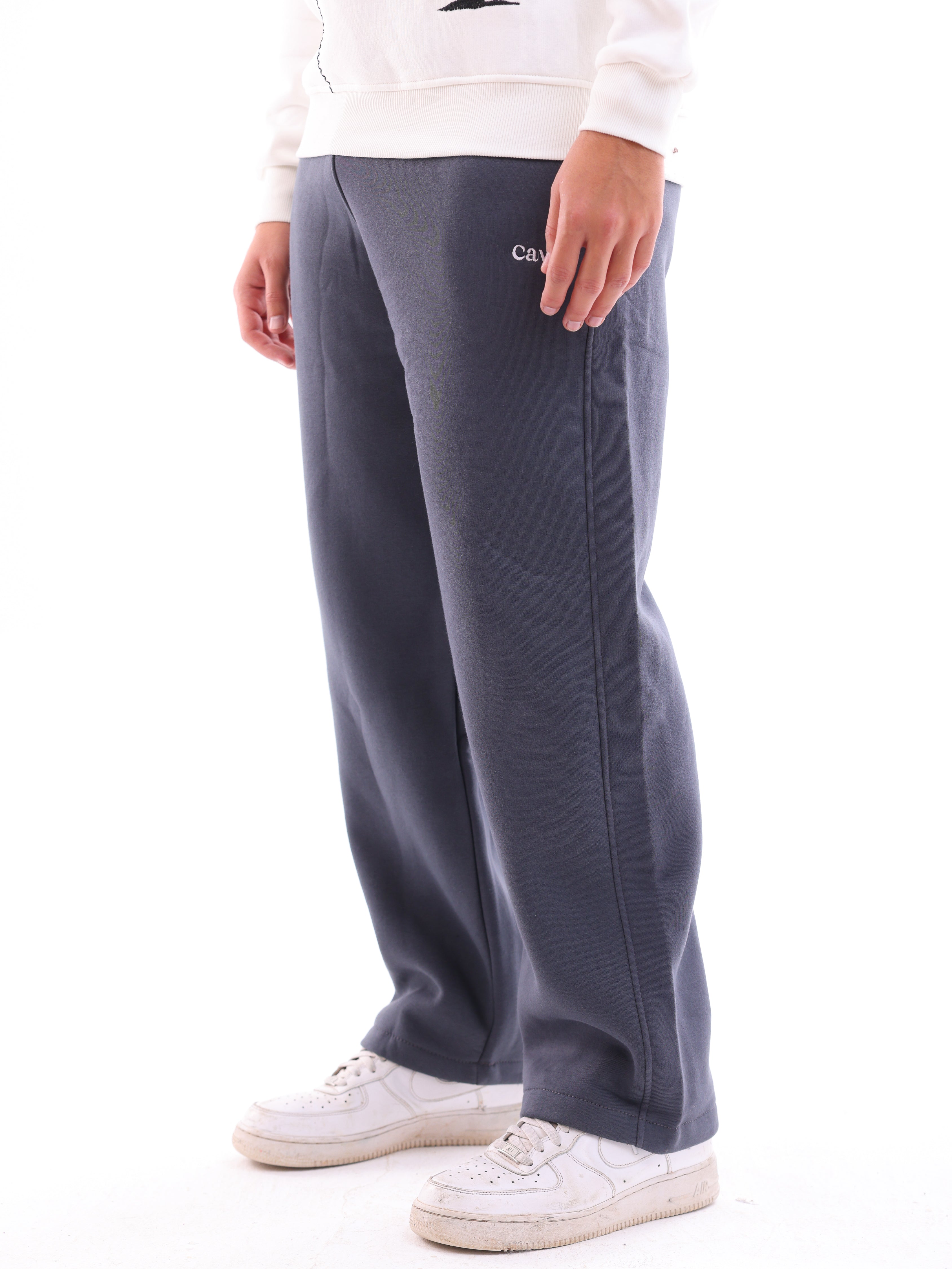 Wide-Leg Sweatpants
