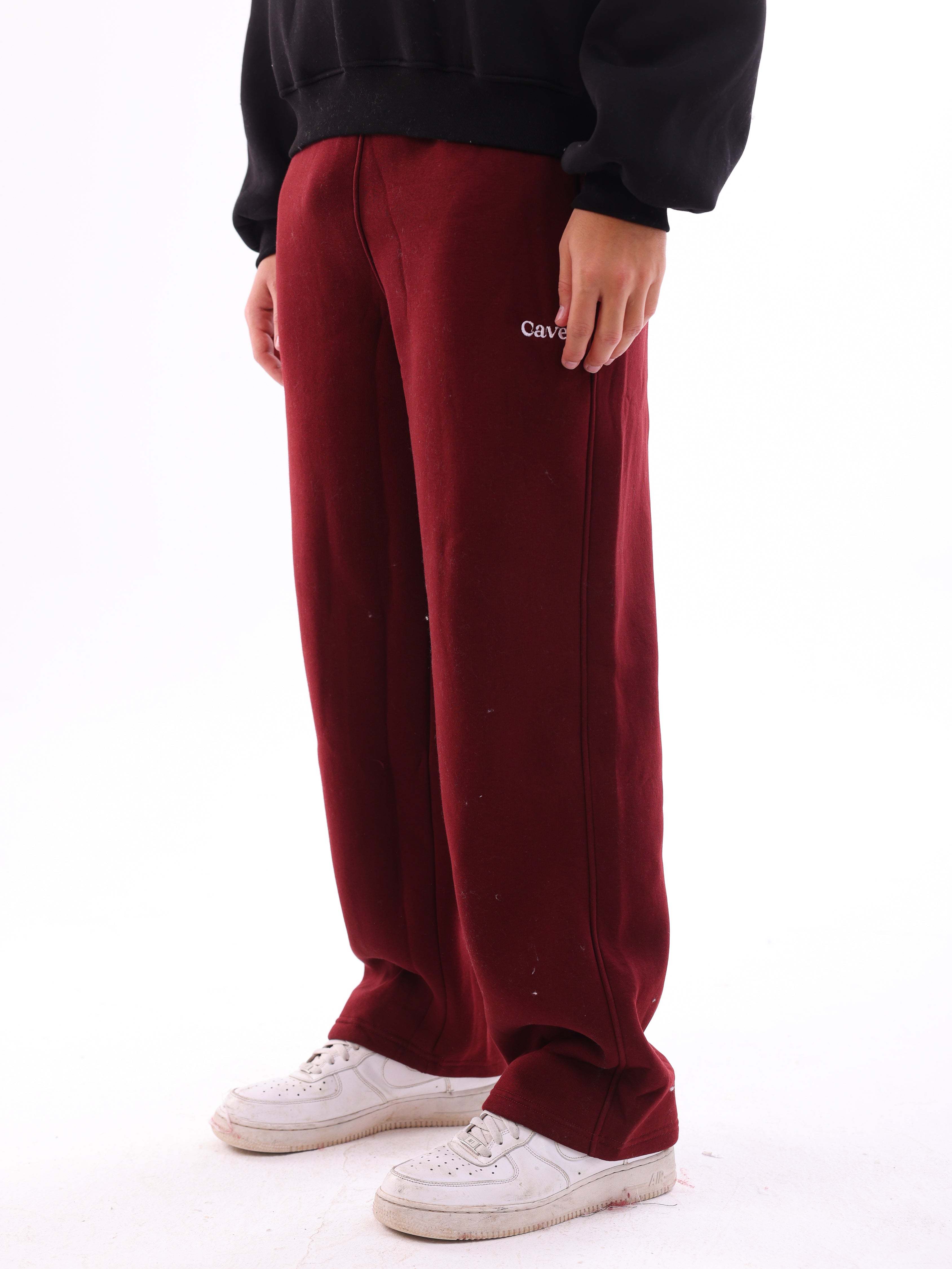 Wide-Leg Sweatpants