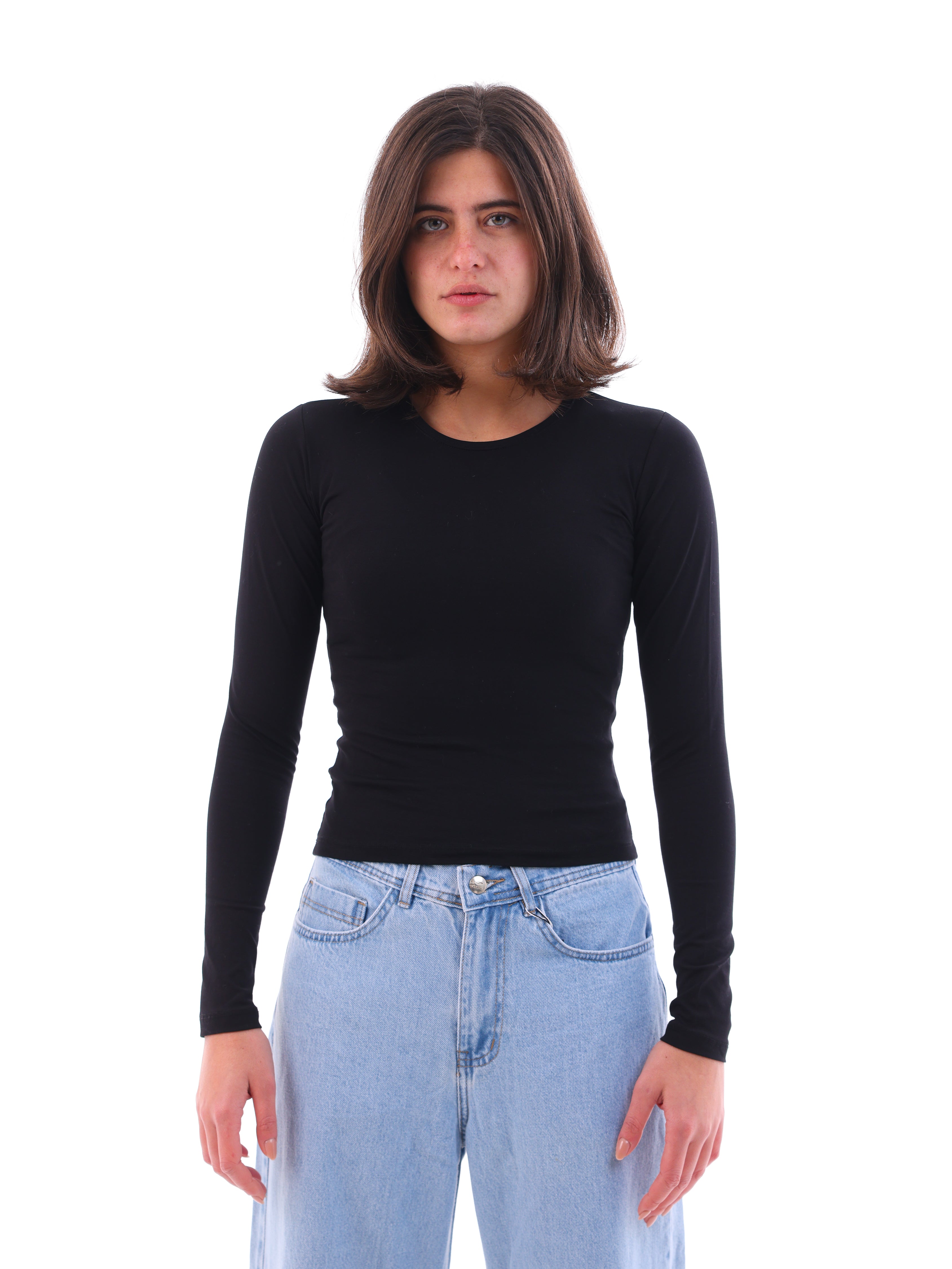 Tight Long-Sleeve Top