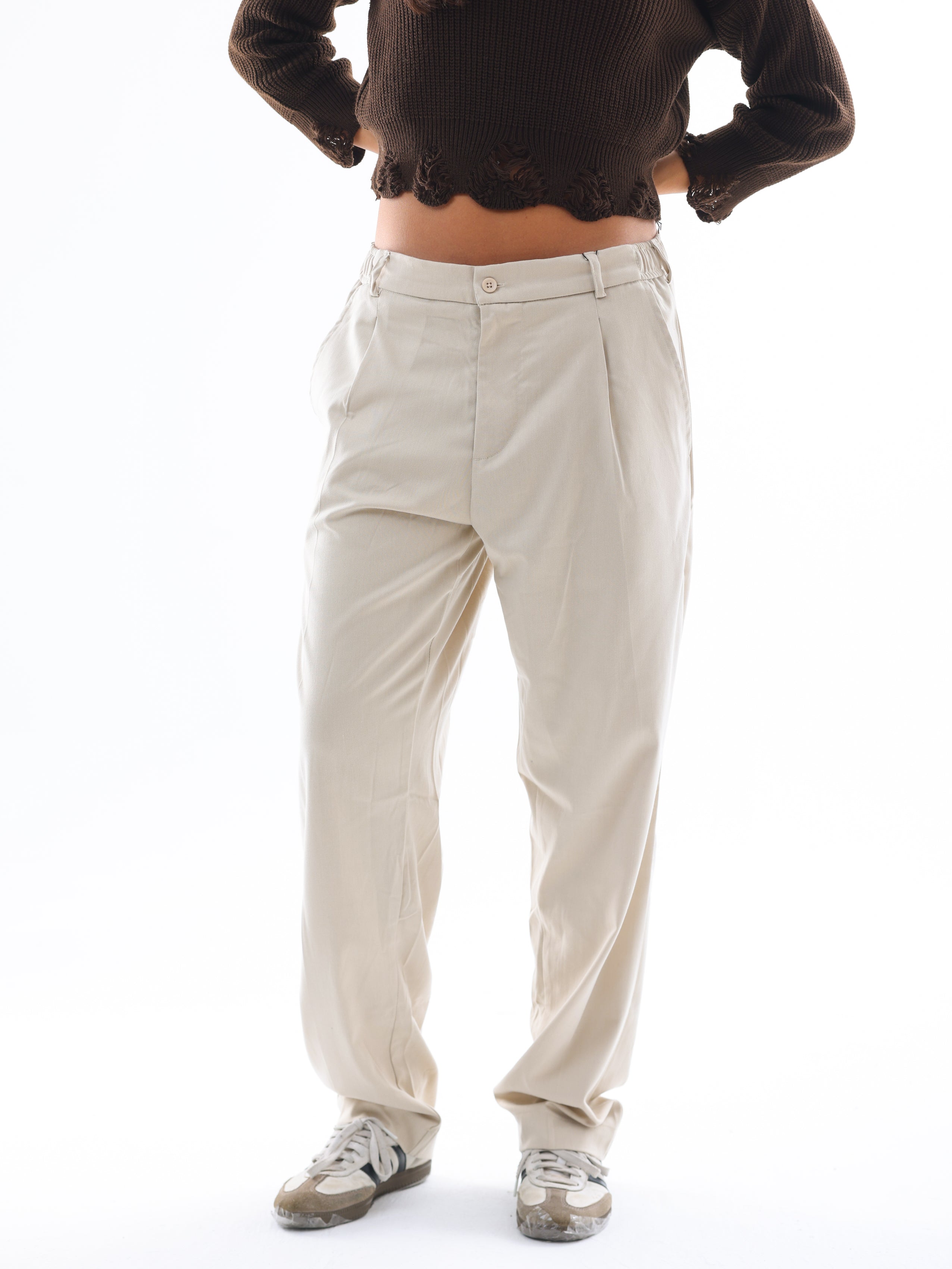 Classic Pleated Pants