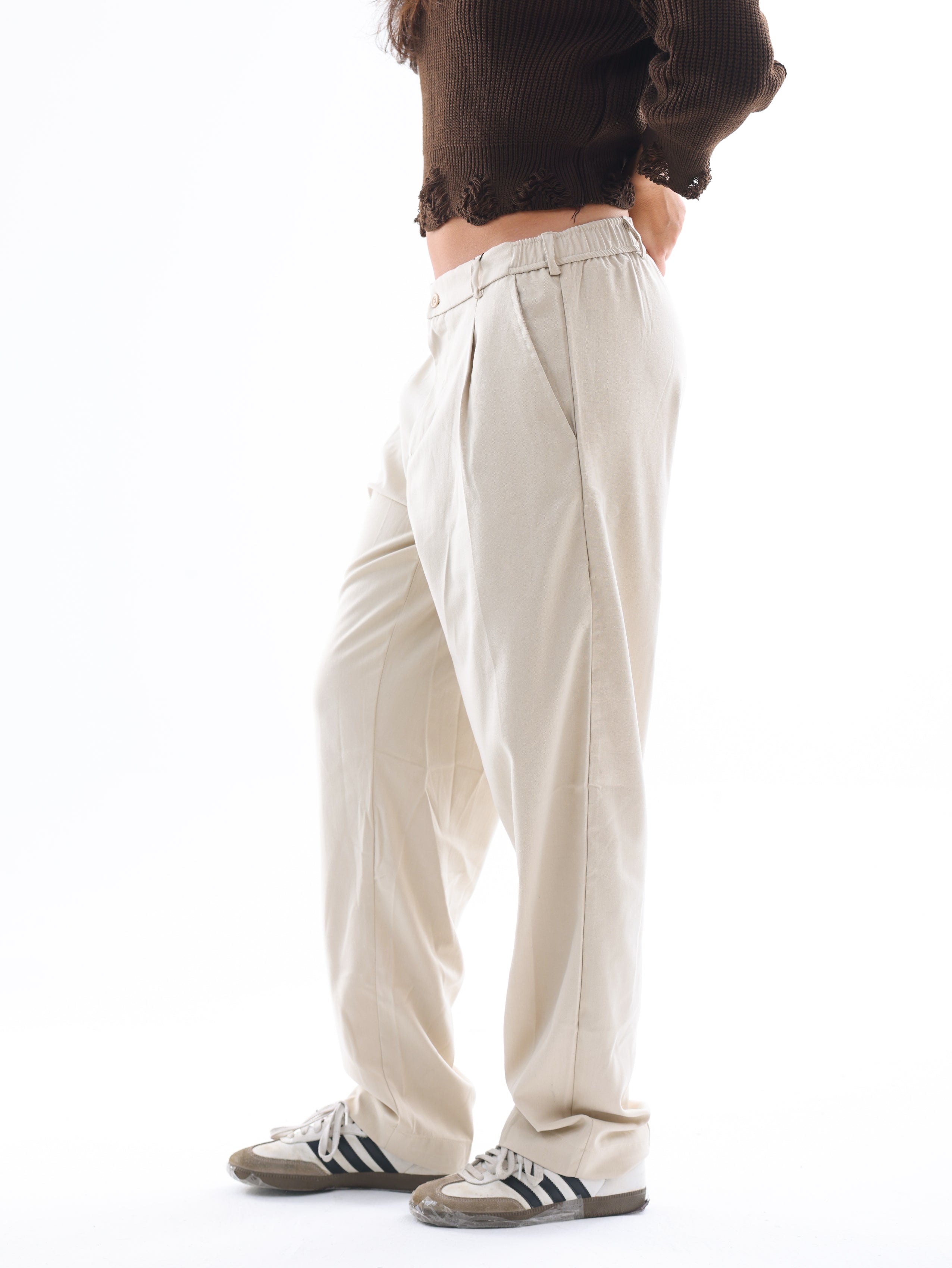 Classic Pleated Pants
