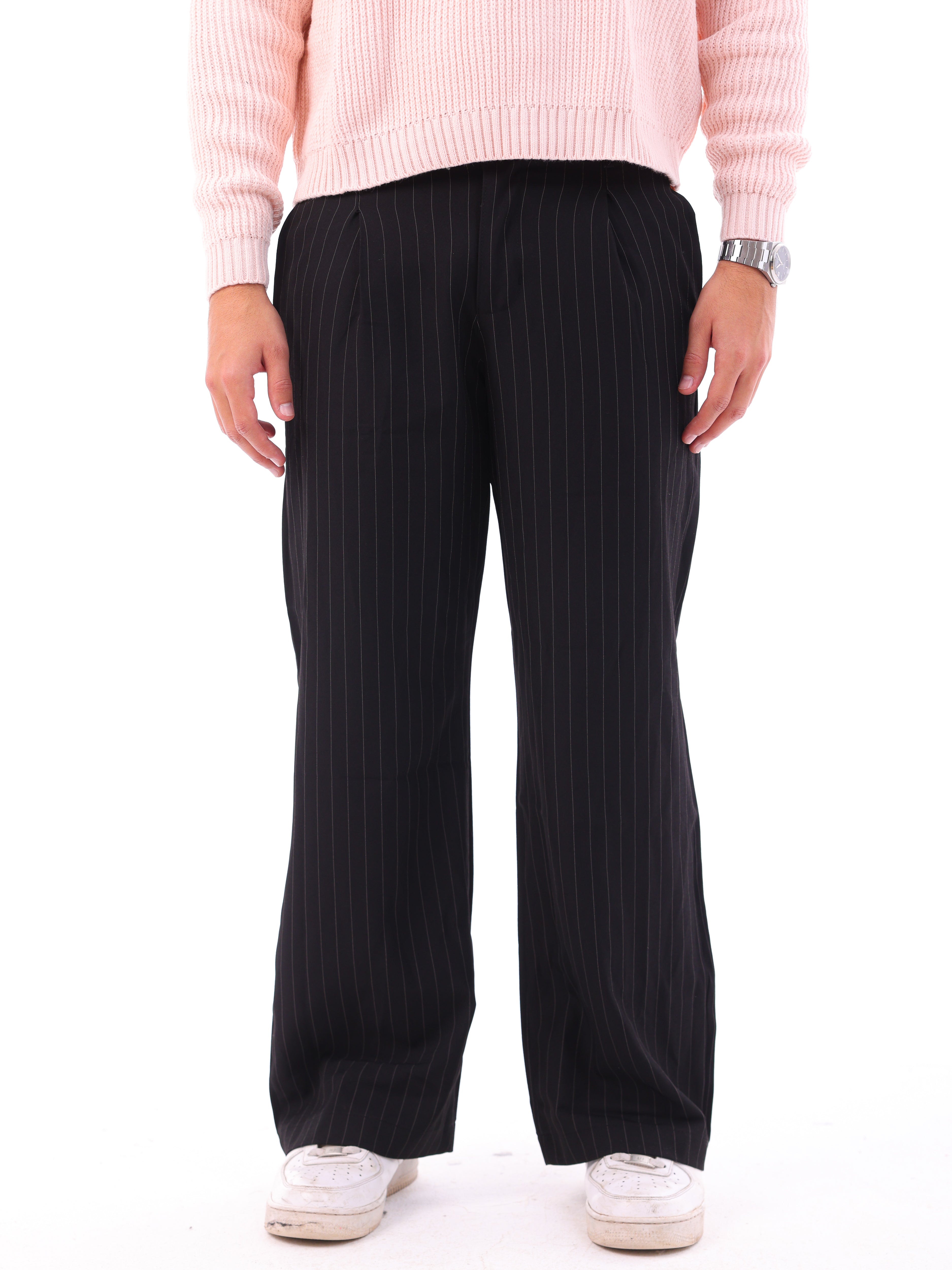 Pinstriped Pants