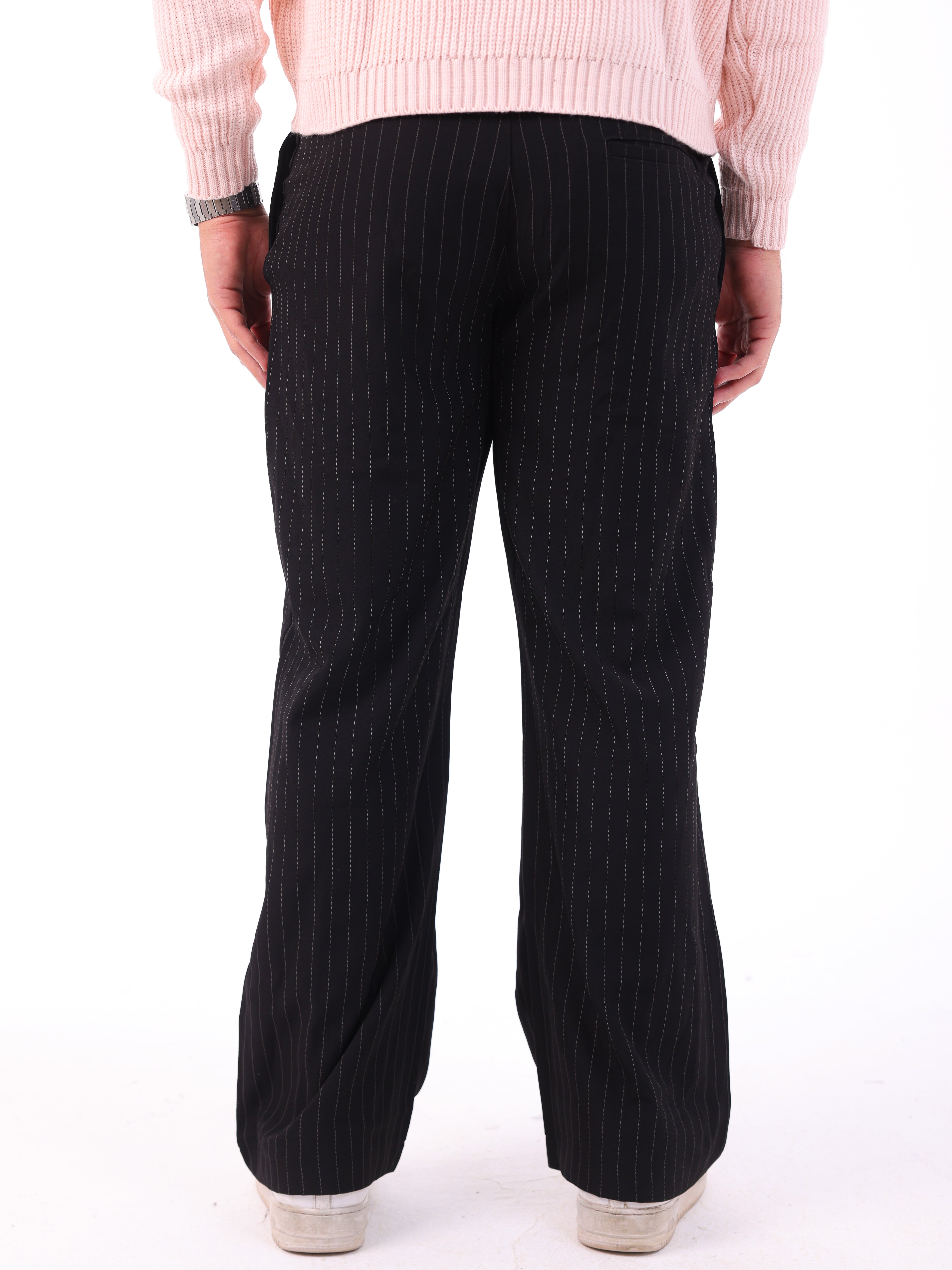 Pinstriped Pants