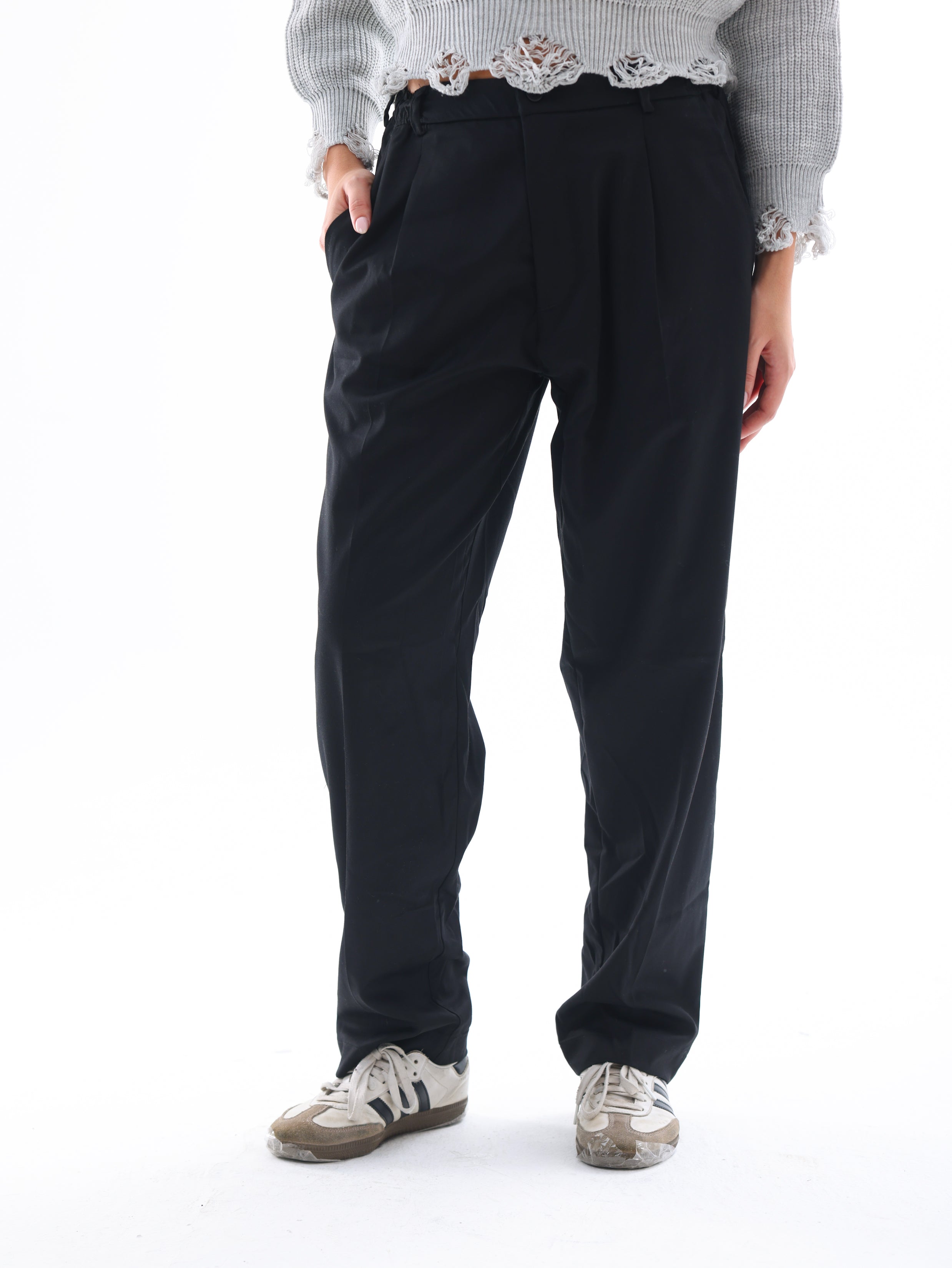 Classic Pleated Pants