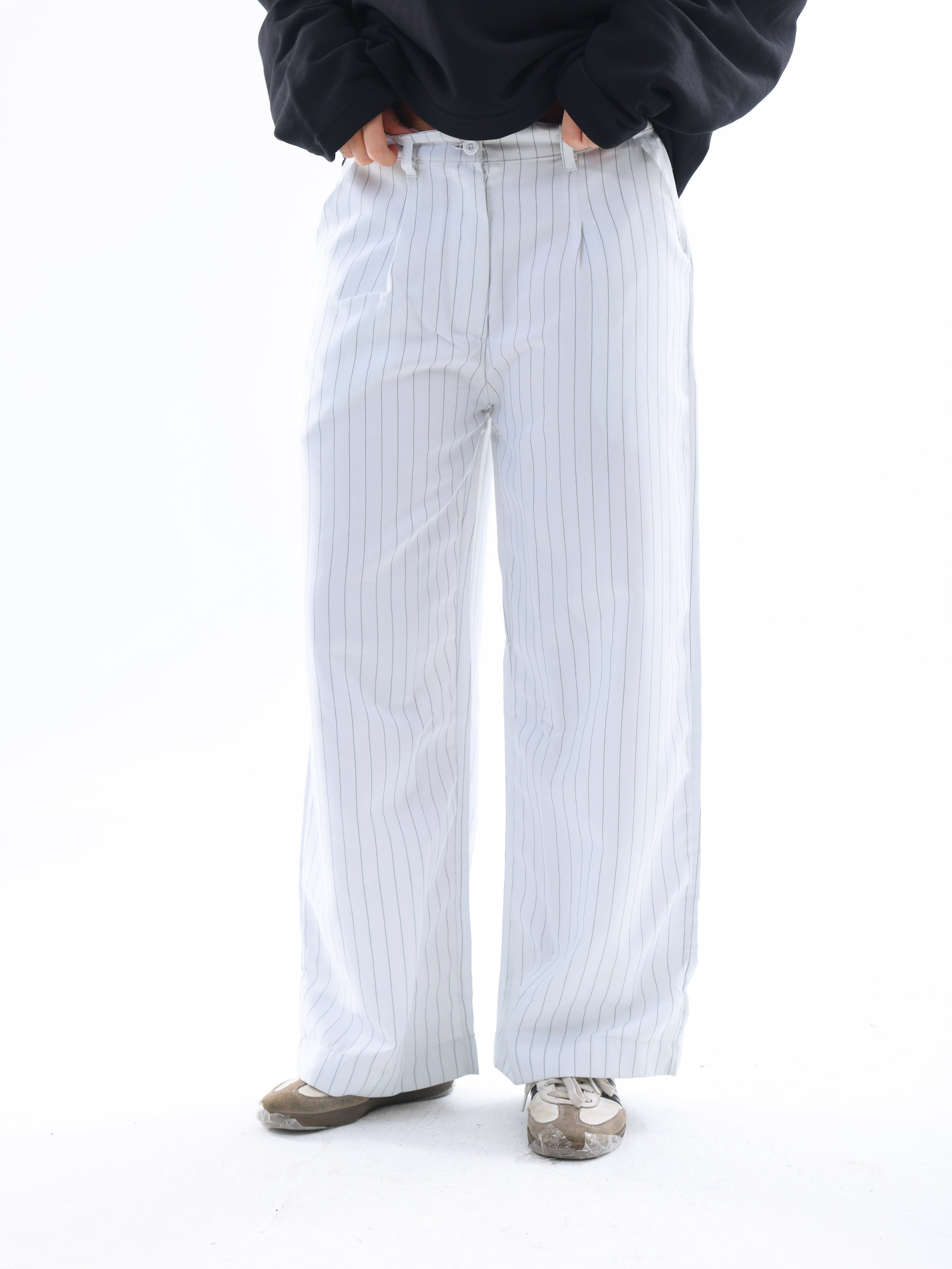 Pinstriped Pants