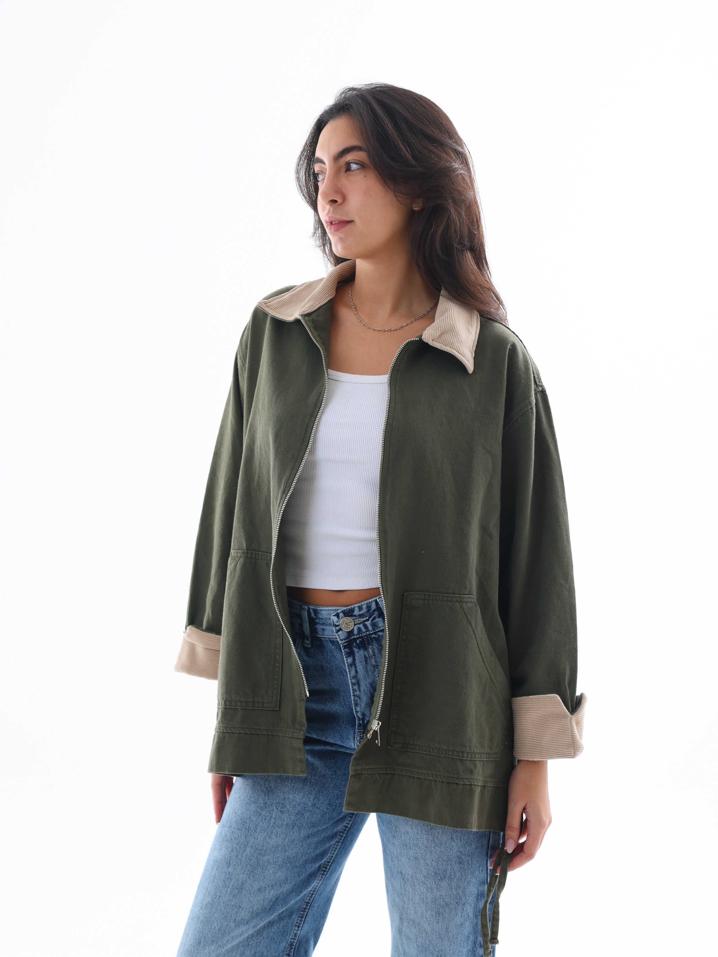 The Cord Collar Jacket