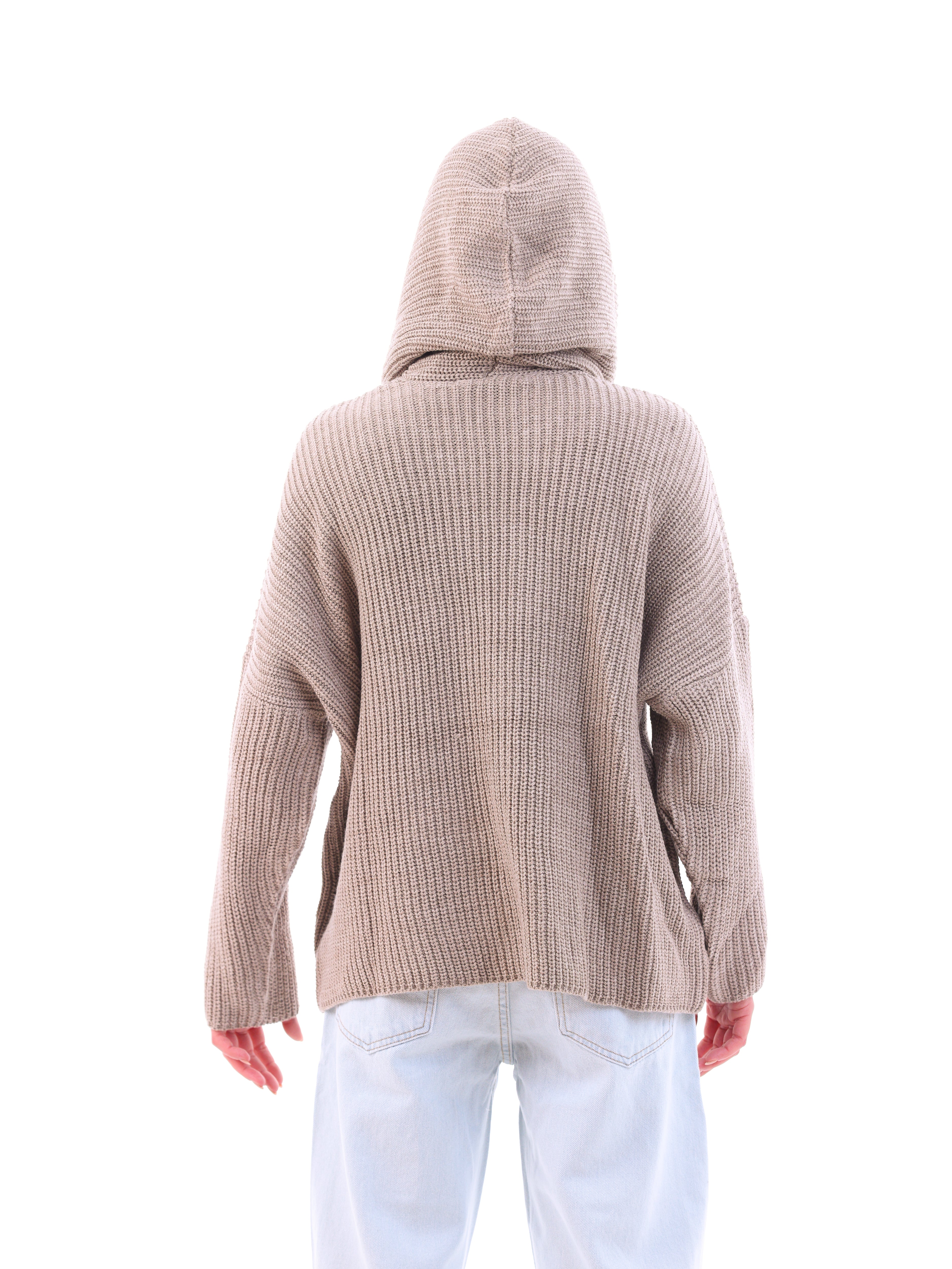 Knitted Hoodie