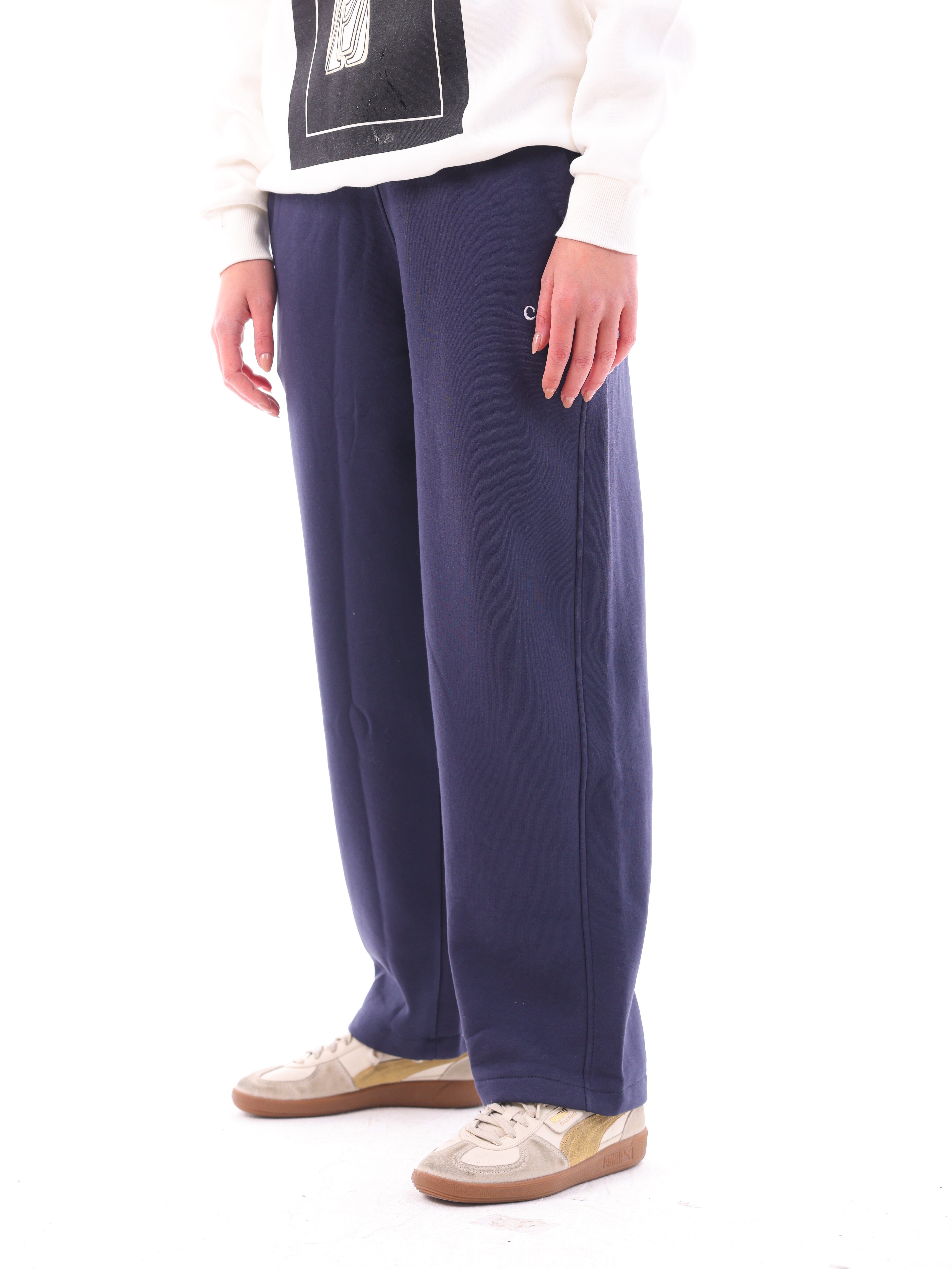 Wide-Leg Sweatpants