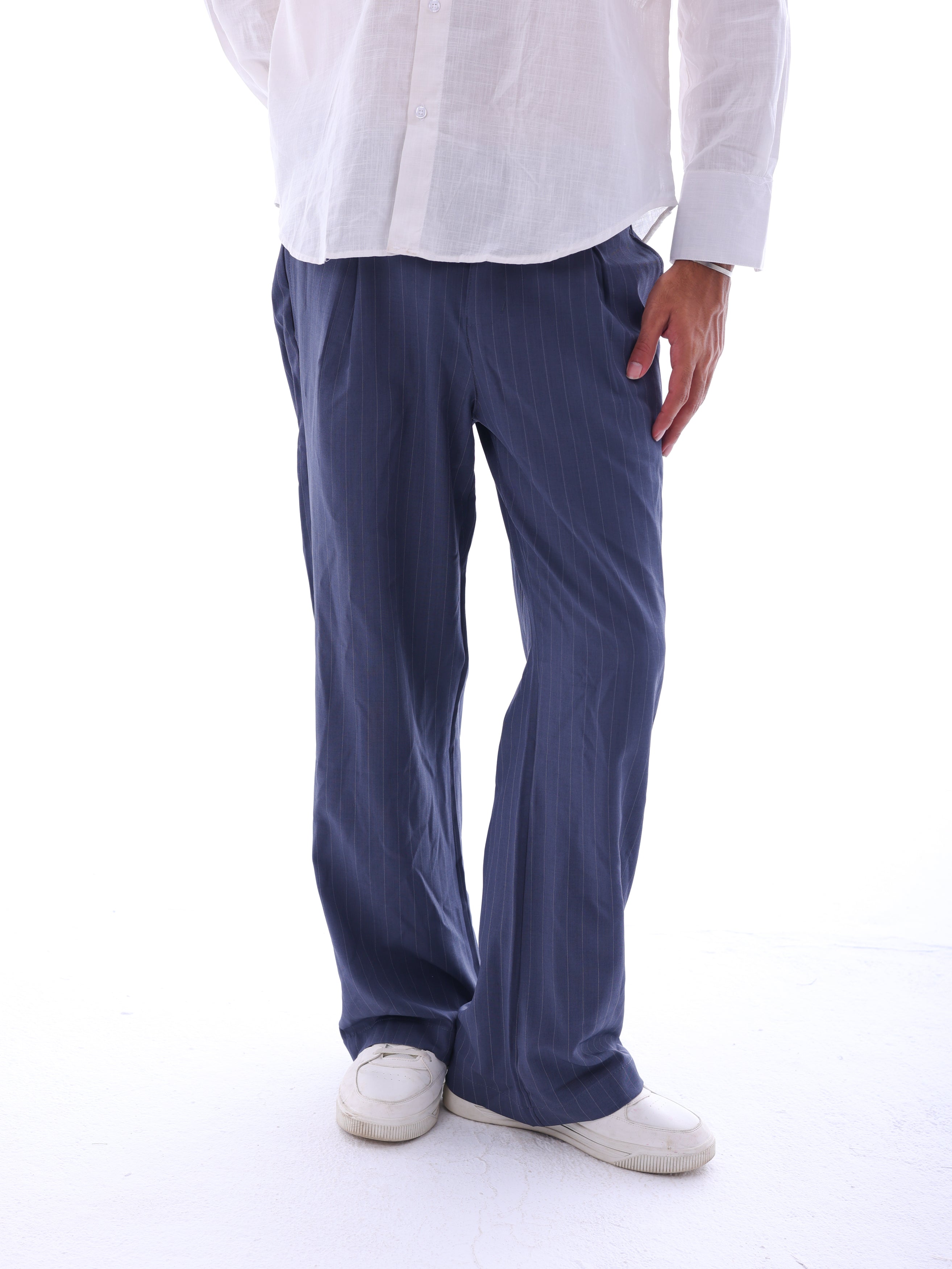 Pinstriped Pants