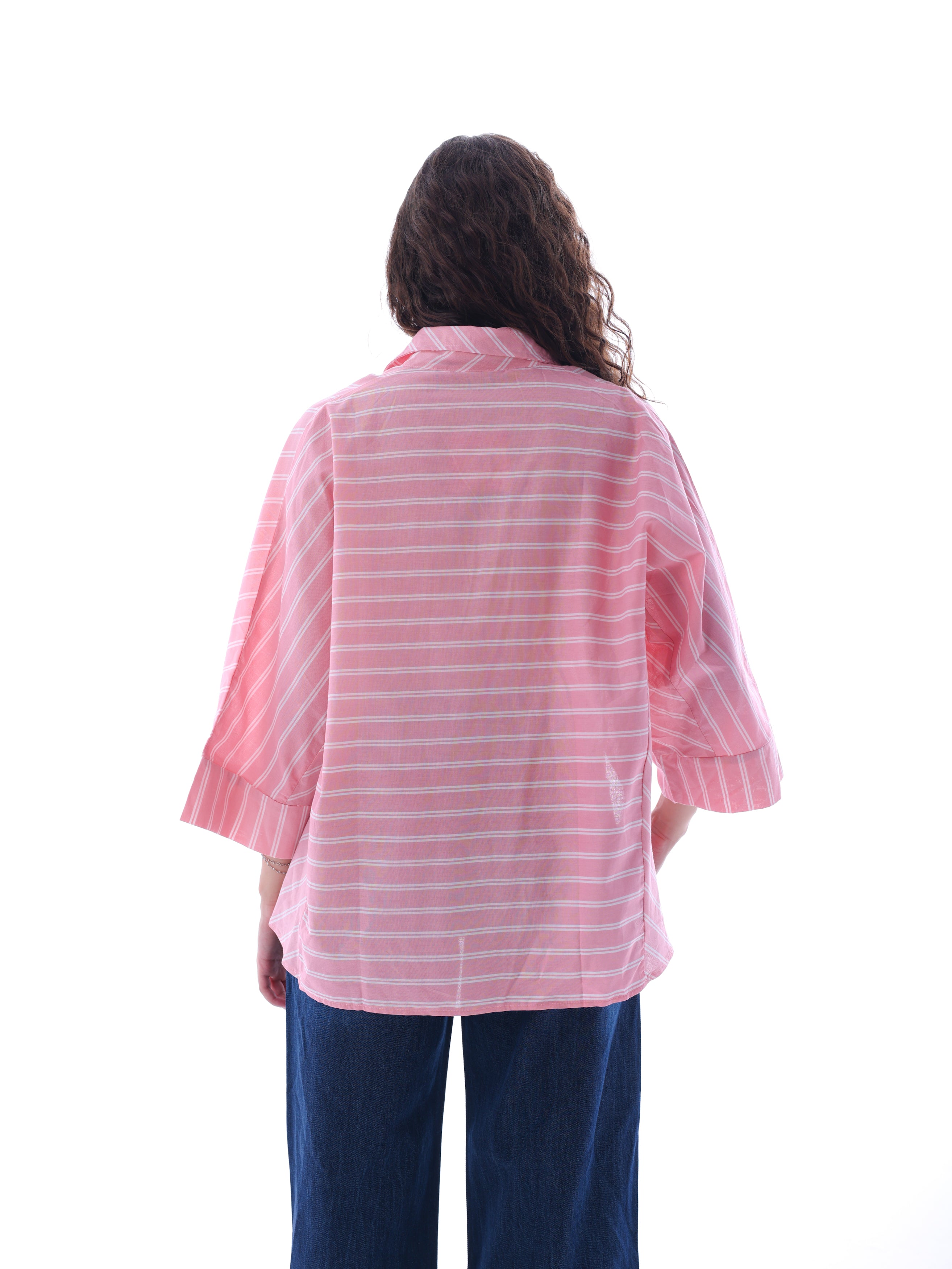 Boxy Striped Shirt