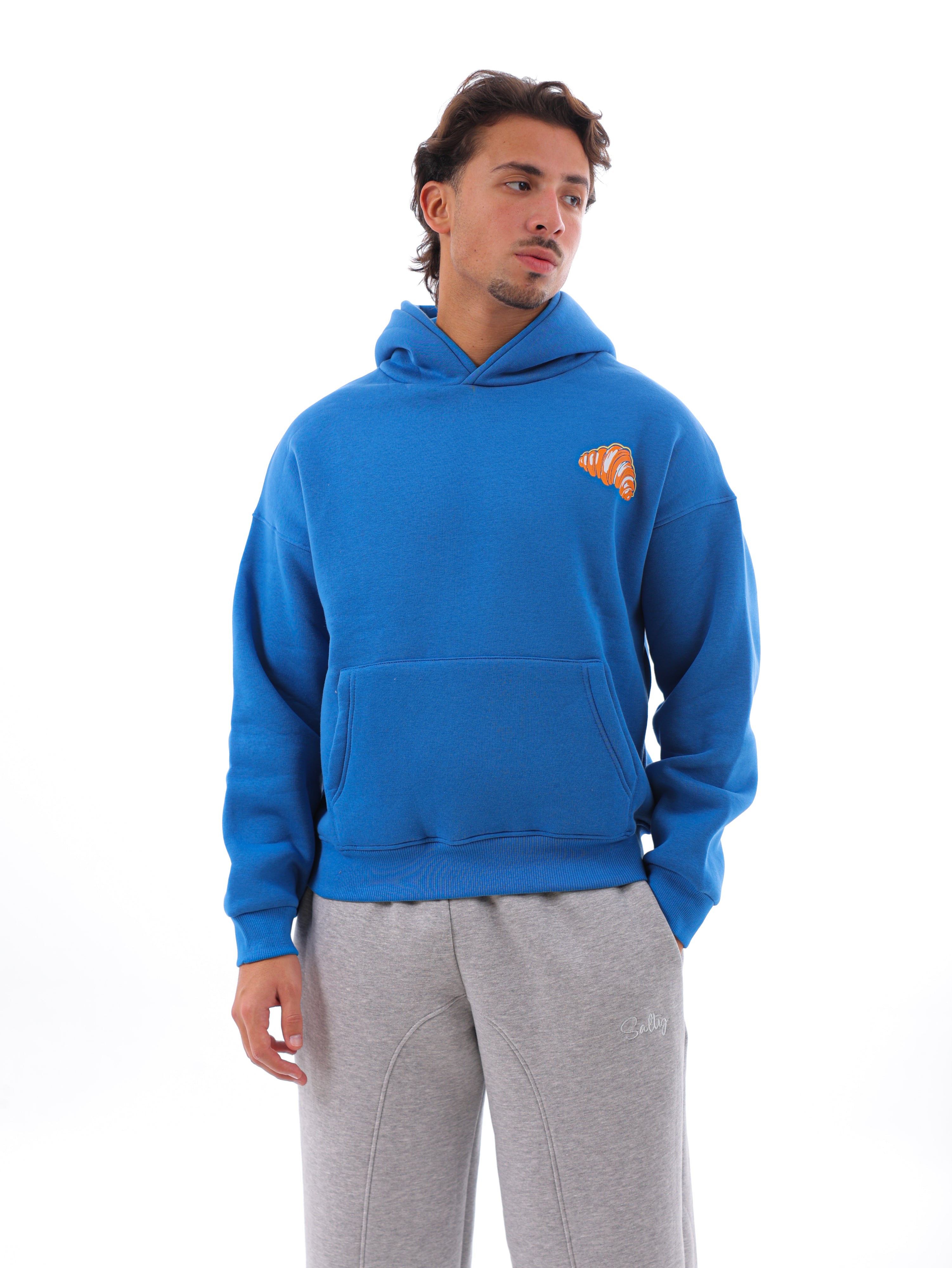 Bite Me Boxy Printed Hoodie