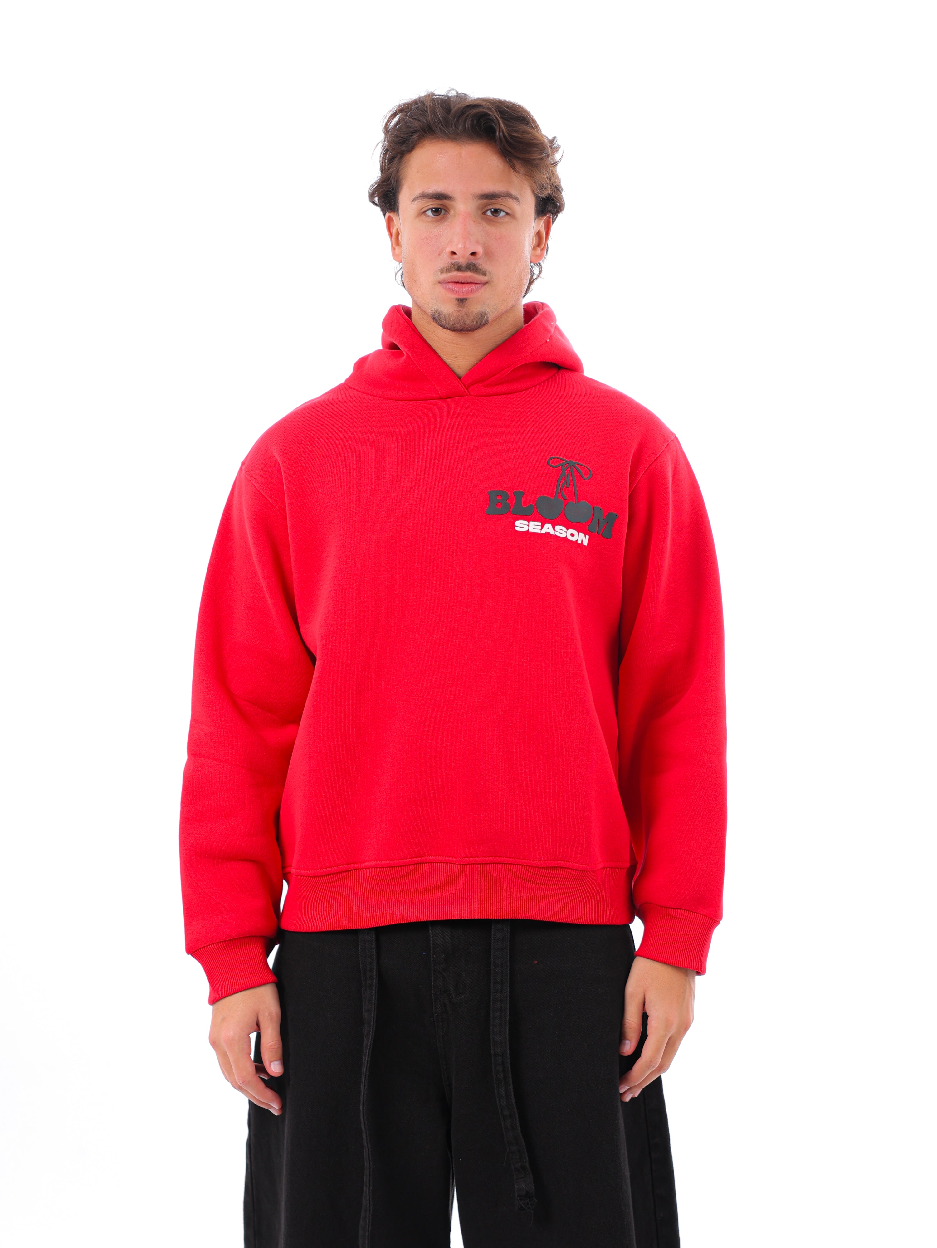 Bloom Printed Oversized Hoodie