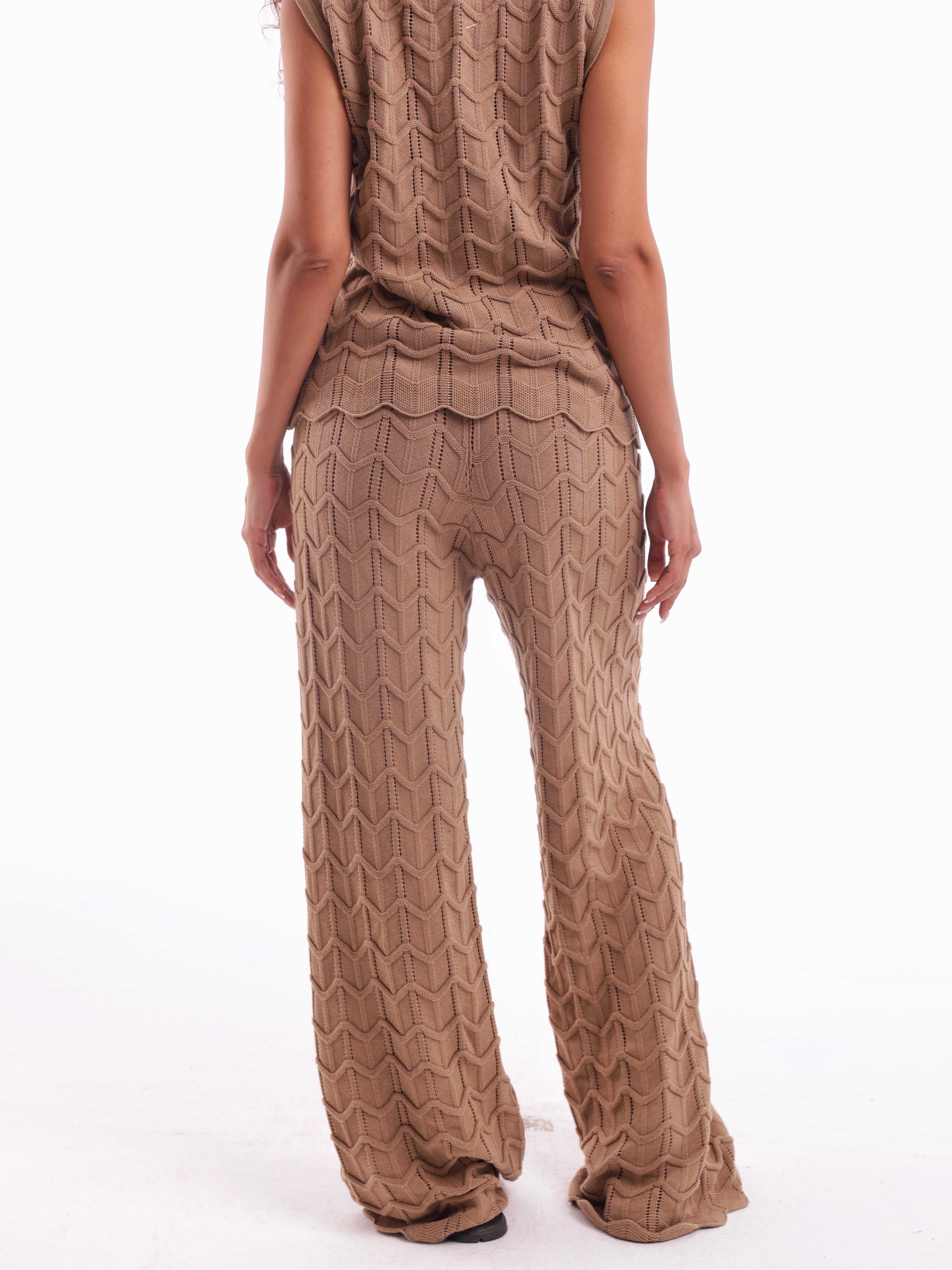 Knitted Vest Set
