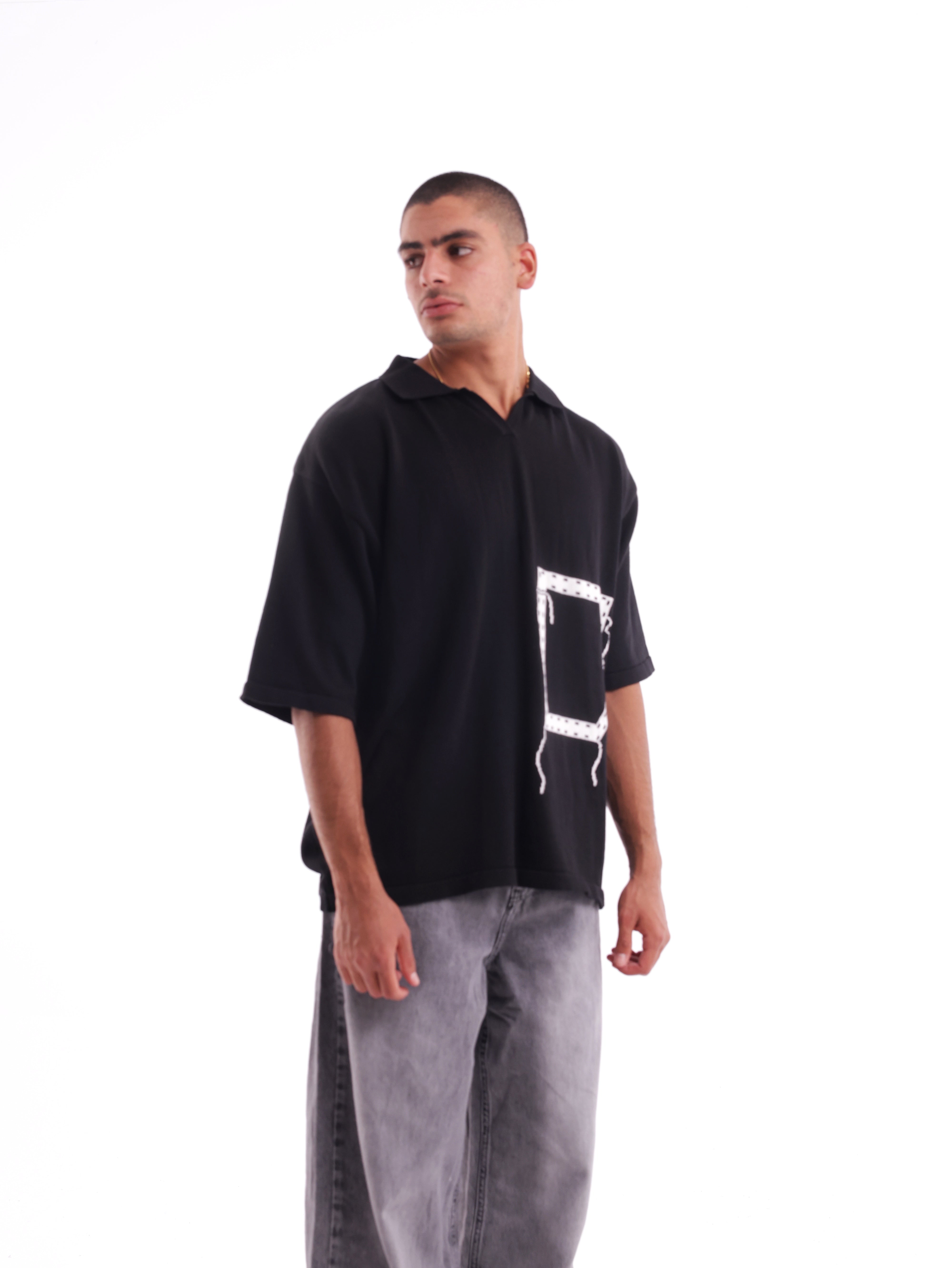 Knitted Polo Shirt