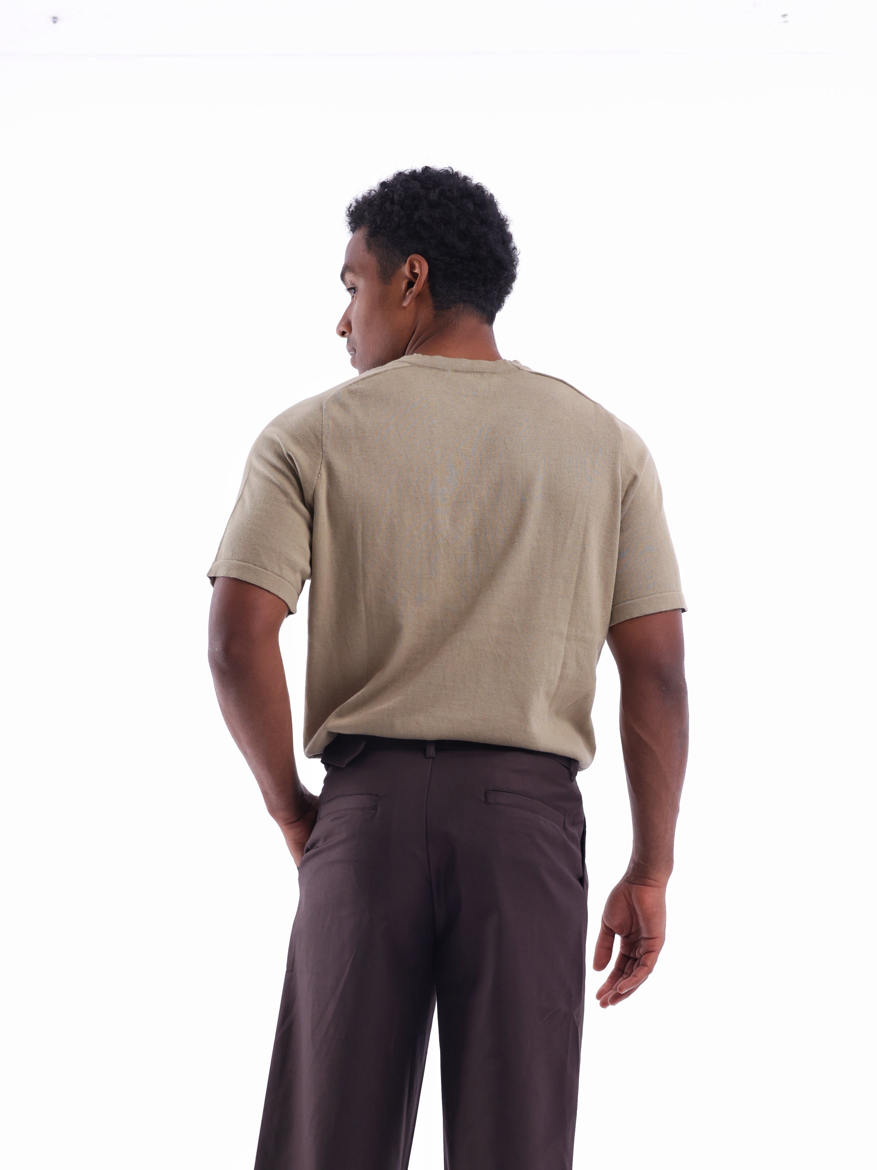 Basic Knit T-Shirt