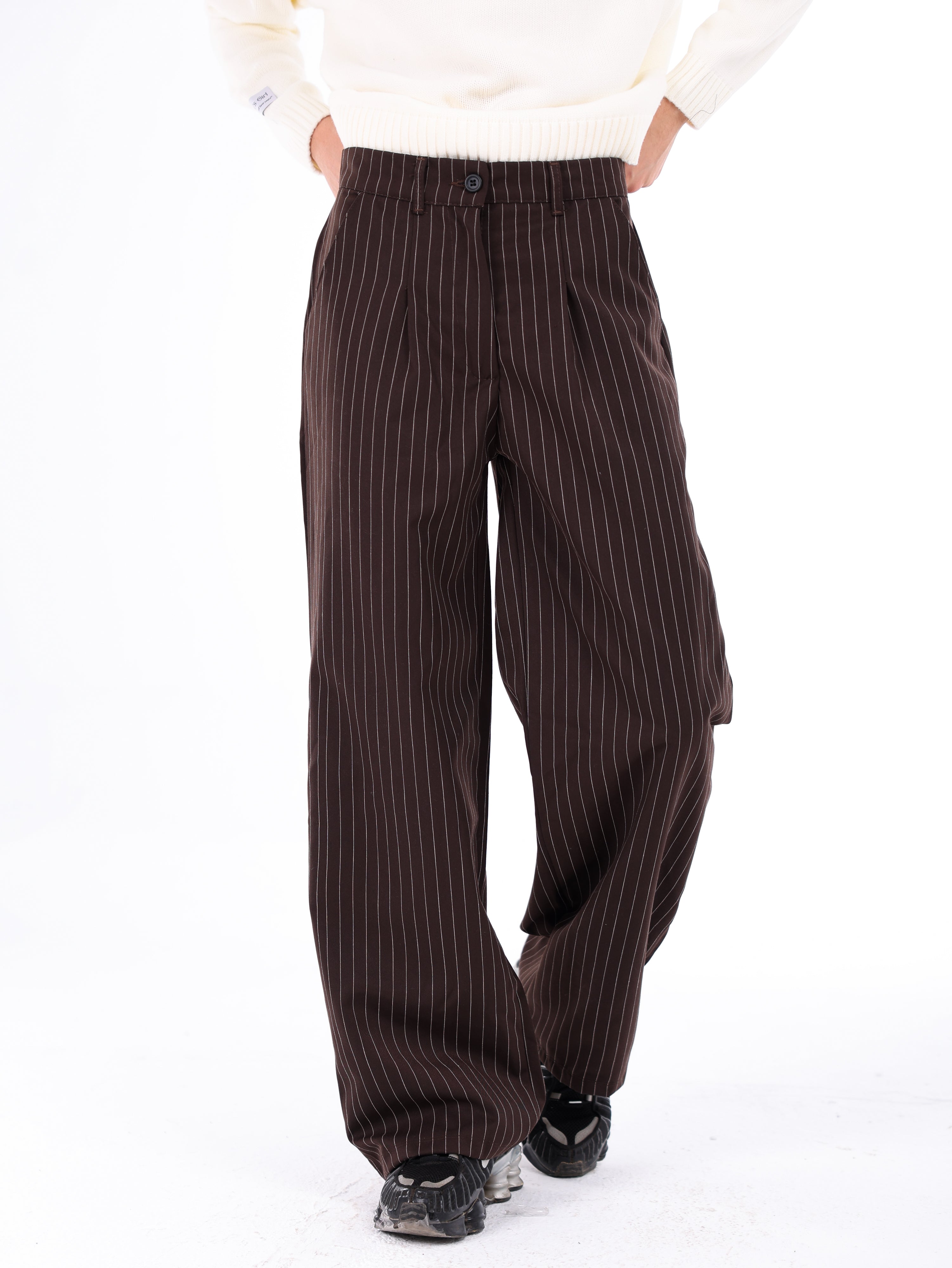 Pinstriped Pants