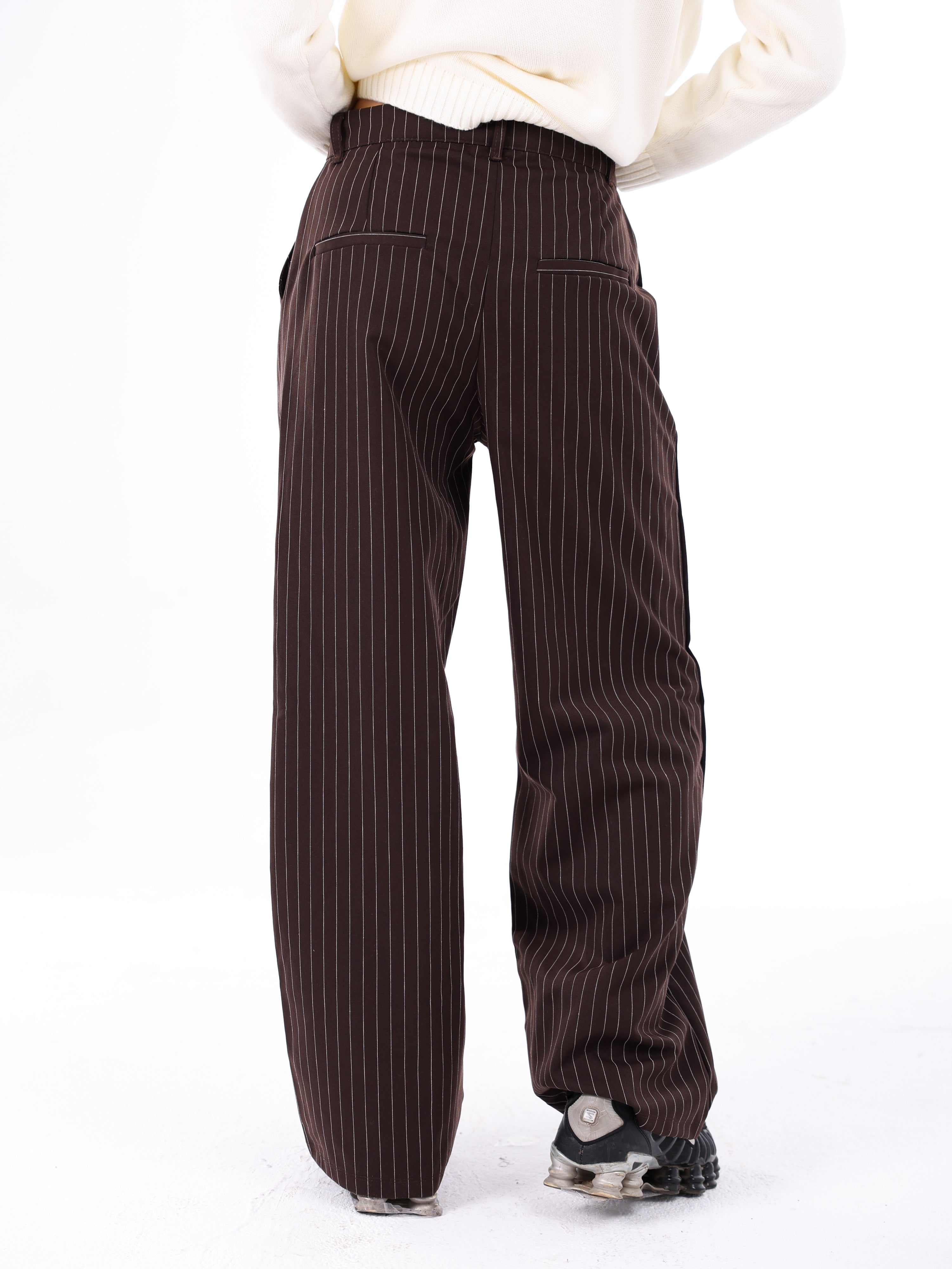 Pinstriped Pants