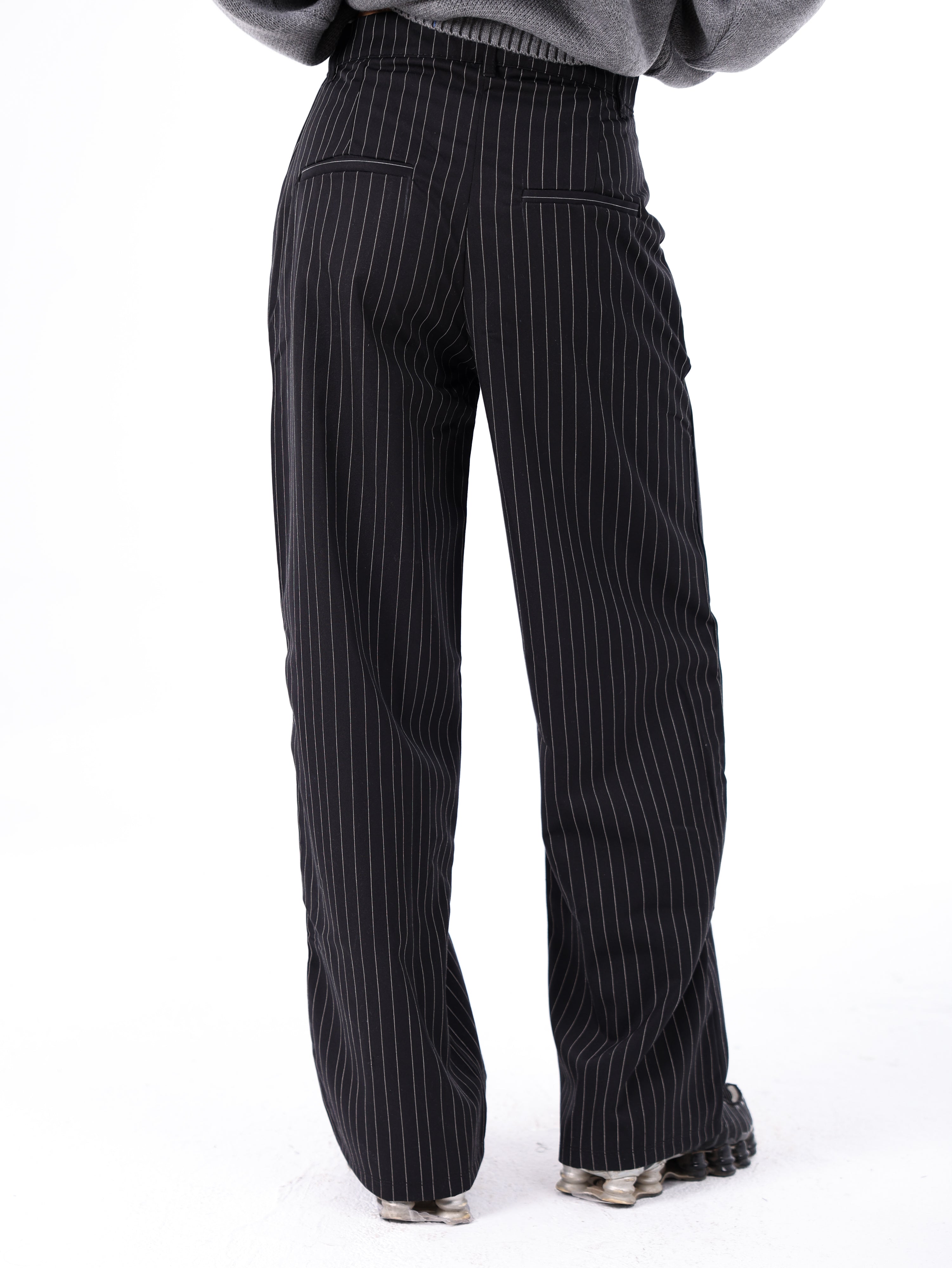 Pinstriped Pants