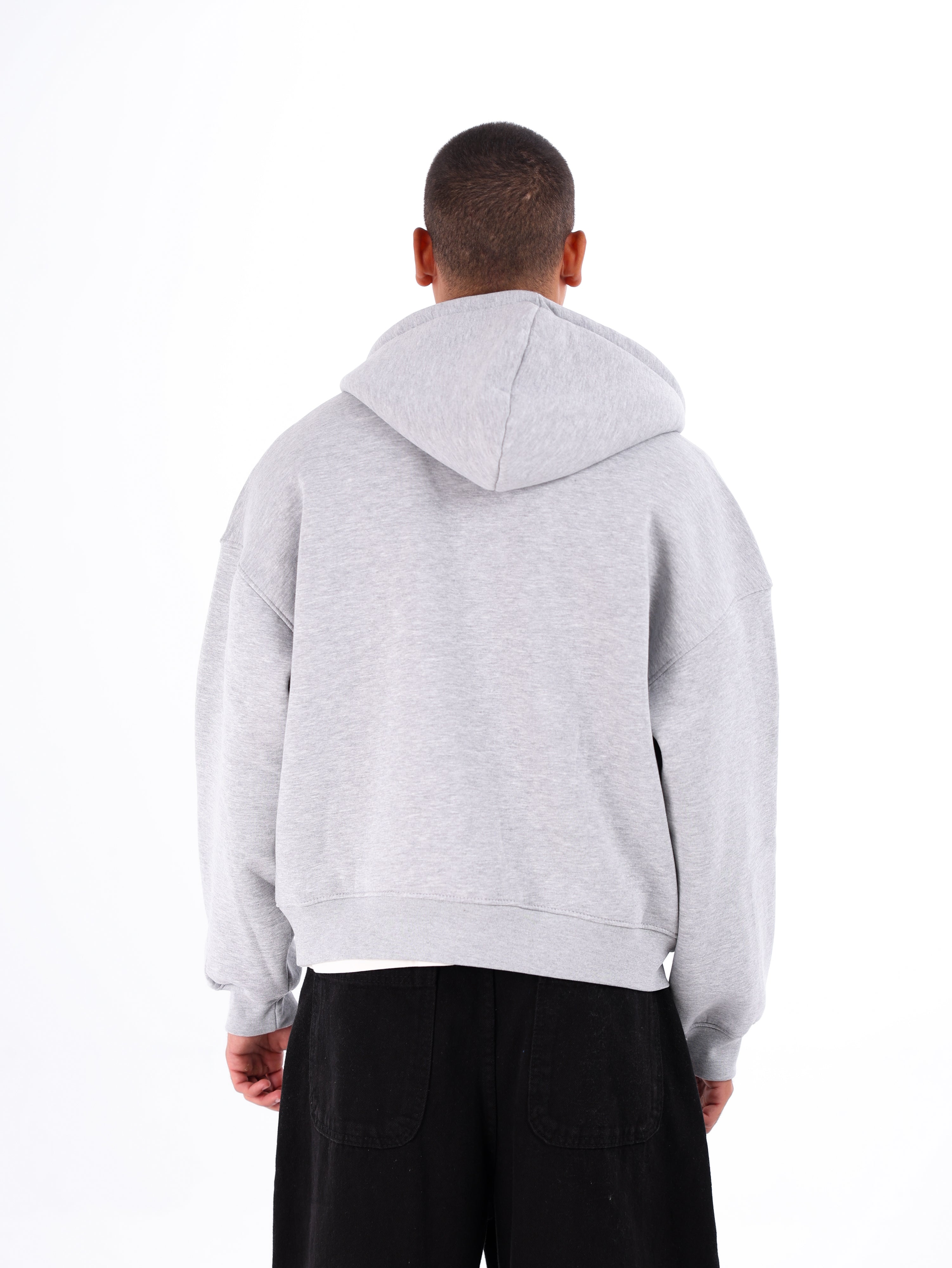 Basic Zip-Up Sweatshirt