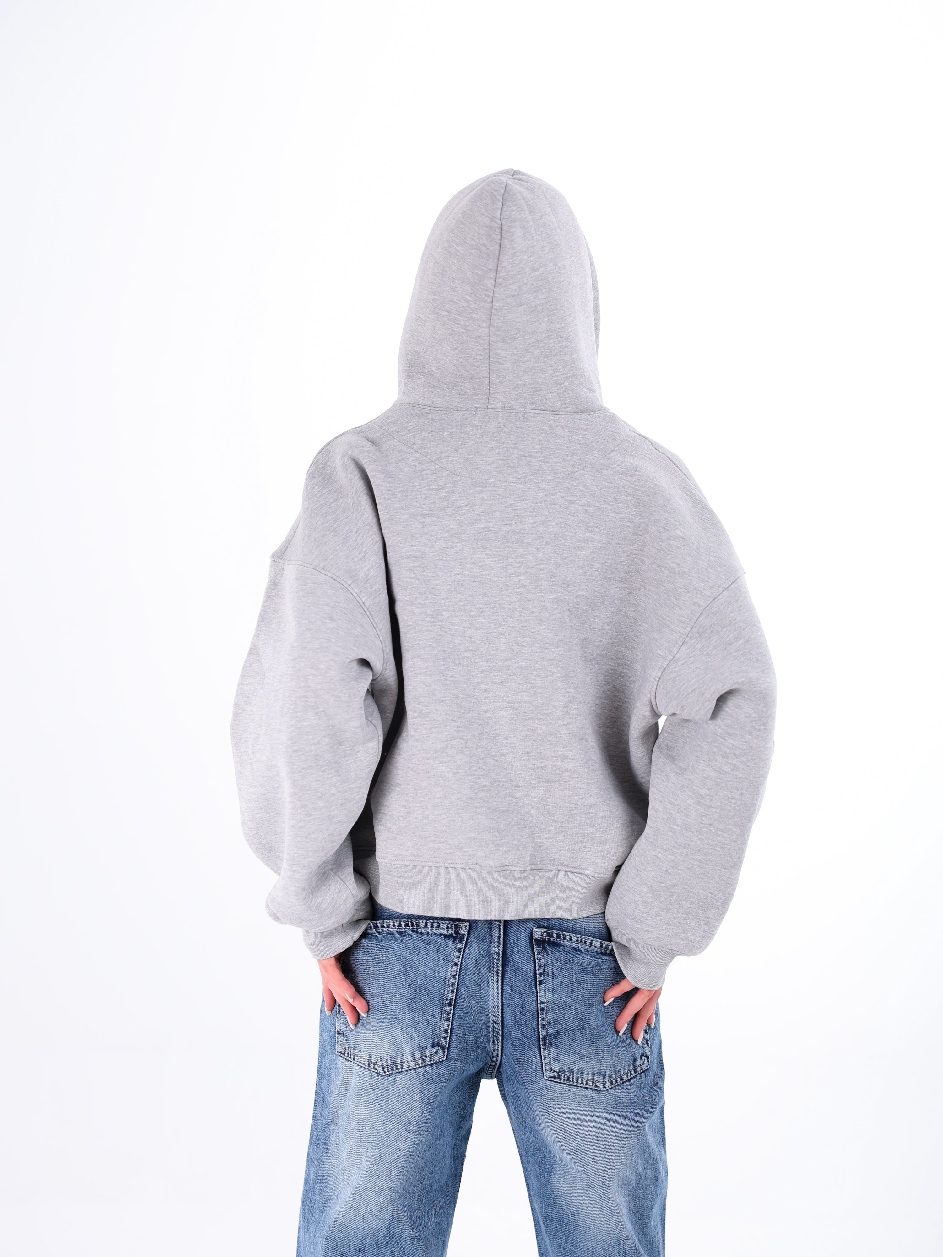 Basic Zip-Up Sweatshirt