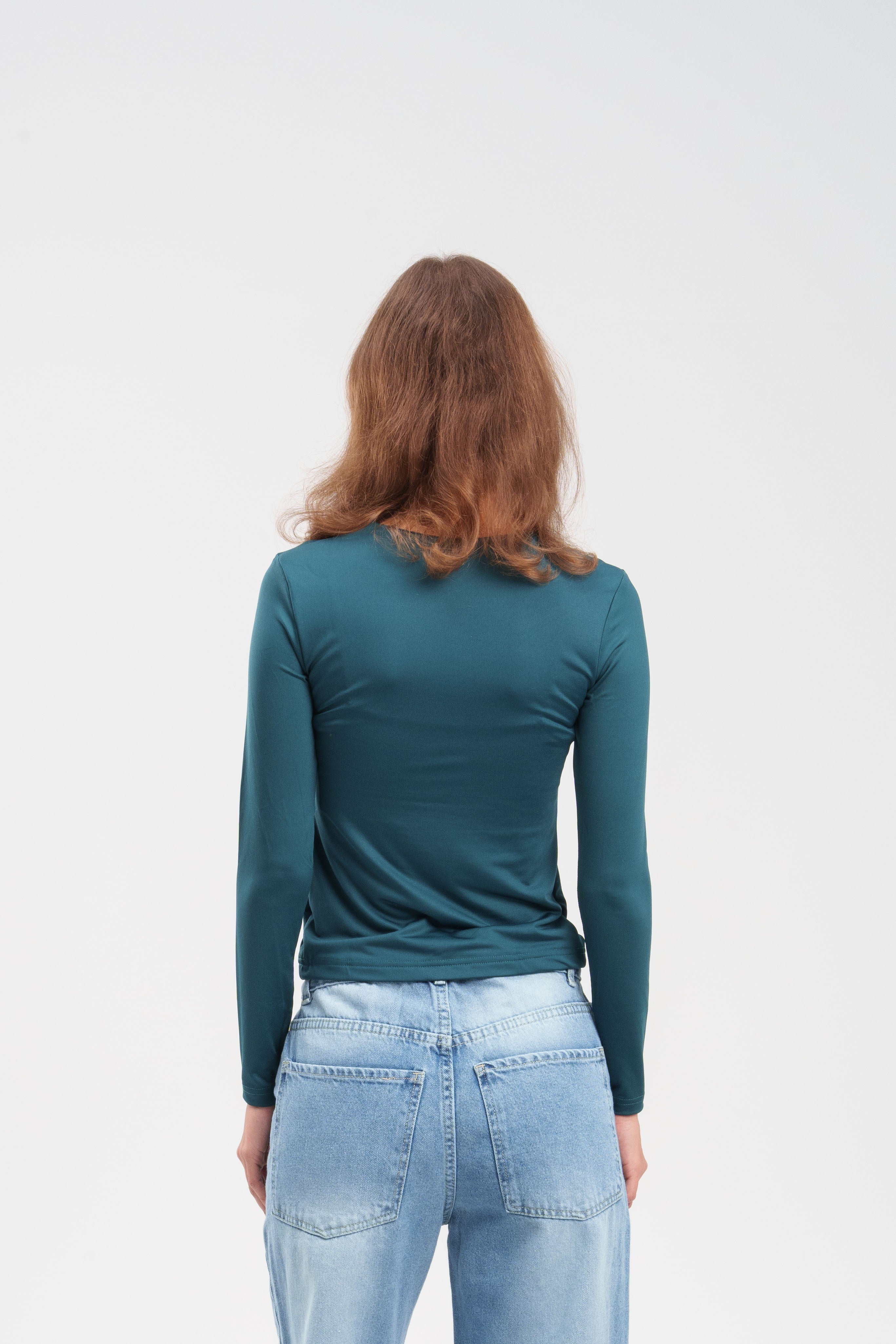 Long-Sleeve Crewneck Top