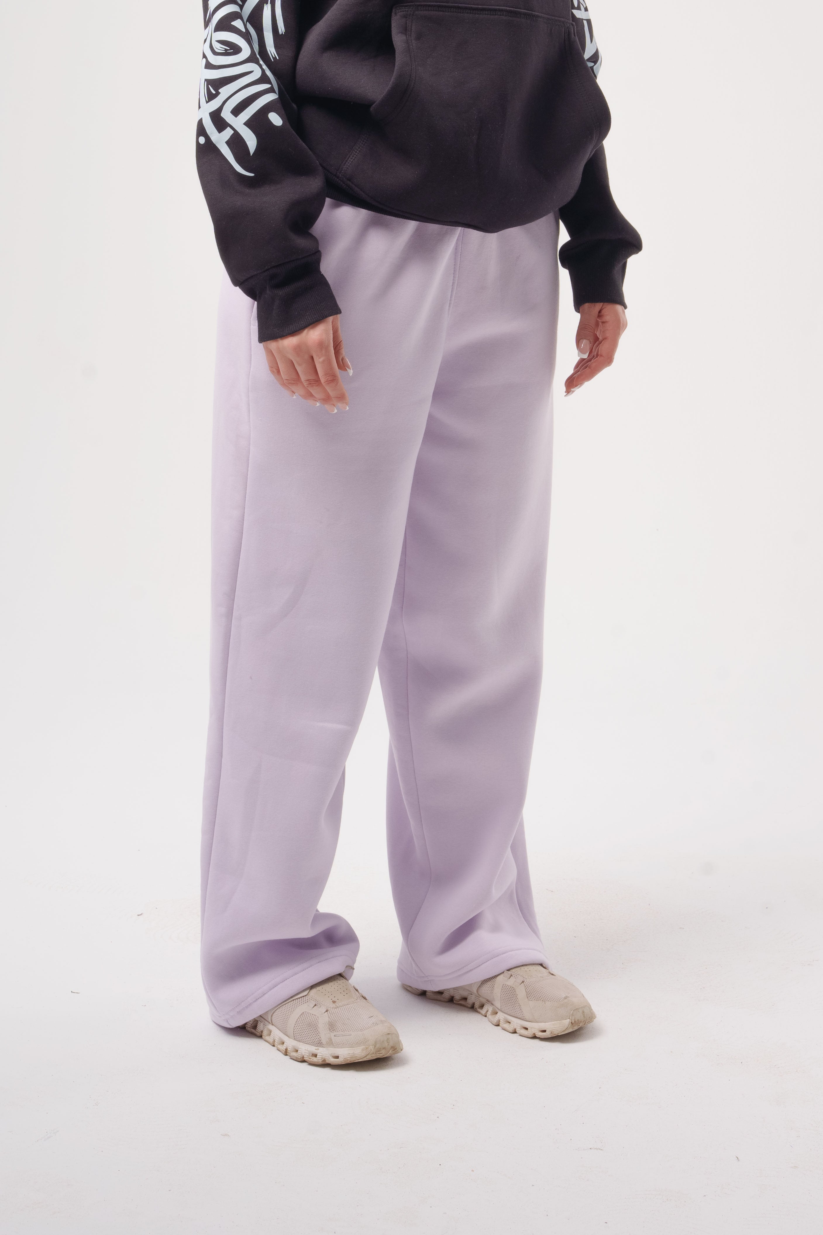 Wide-Leg Sweatpants