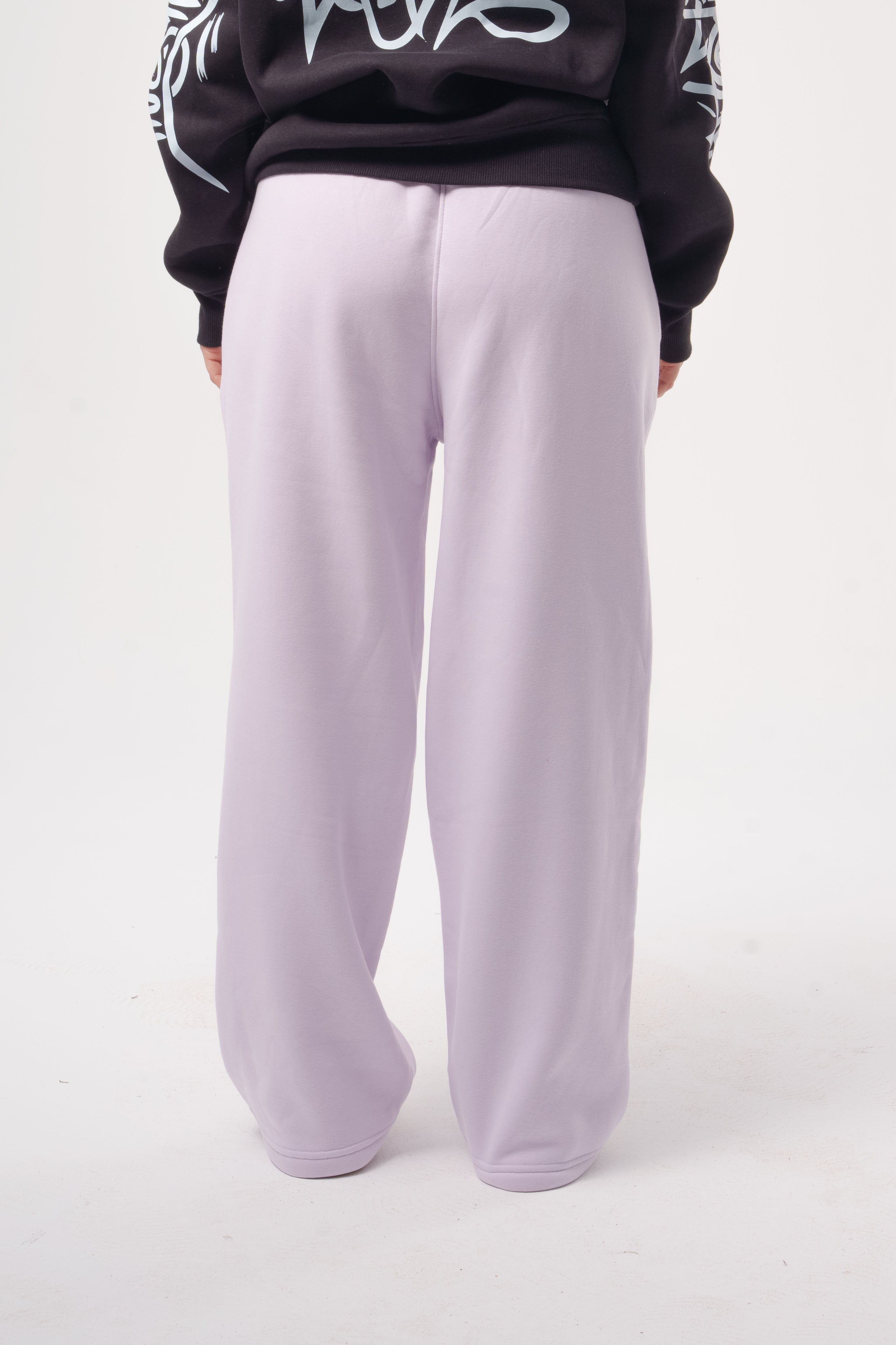 Wide-Leg Sweatpants