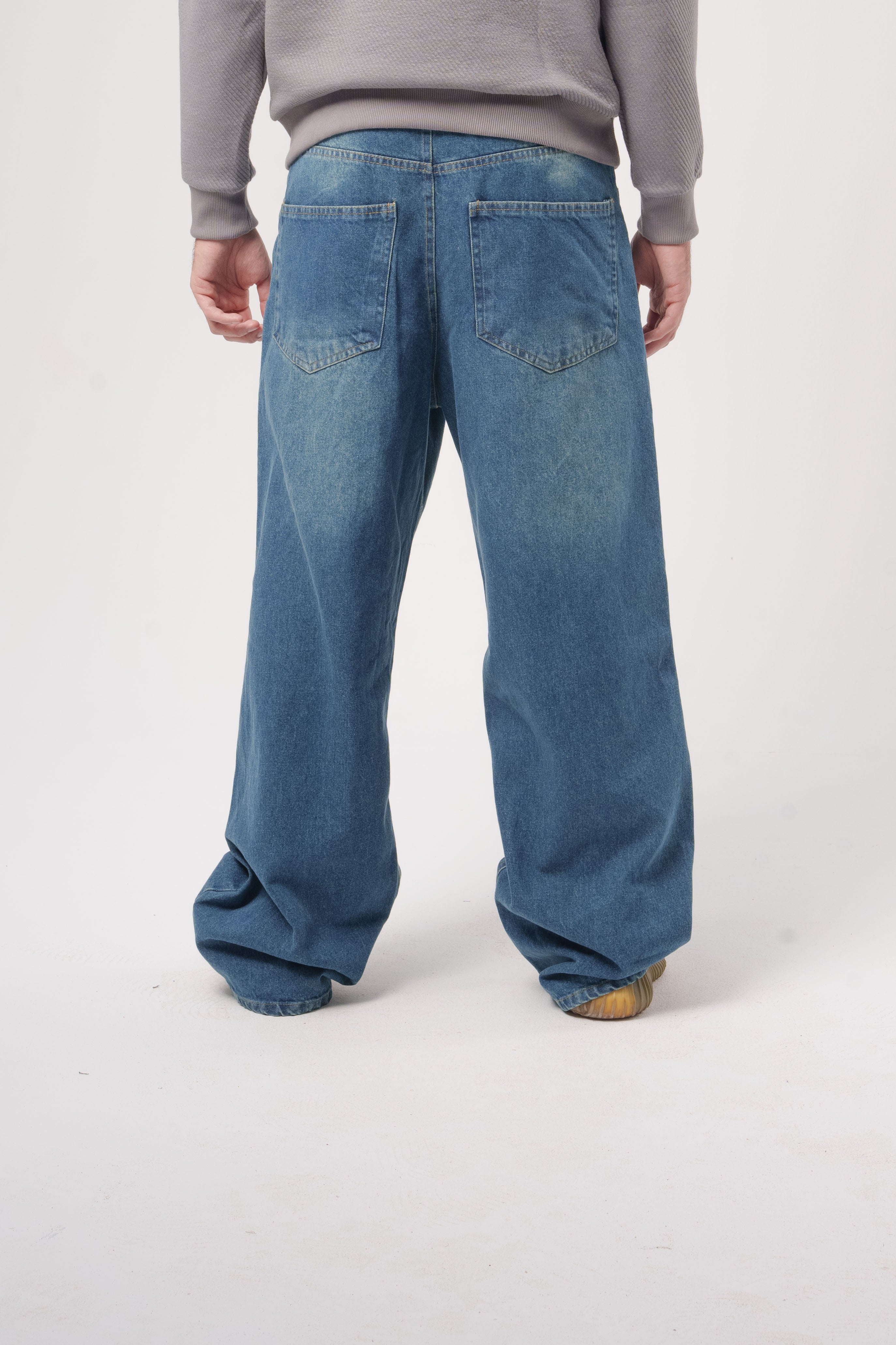 Baggy Washed Denim